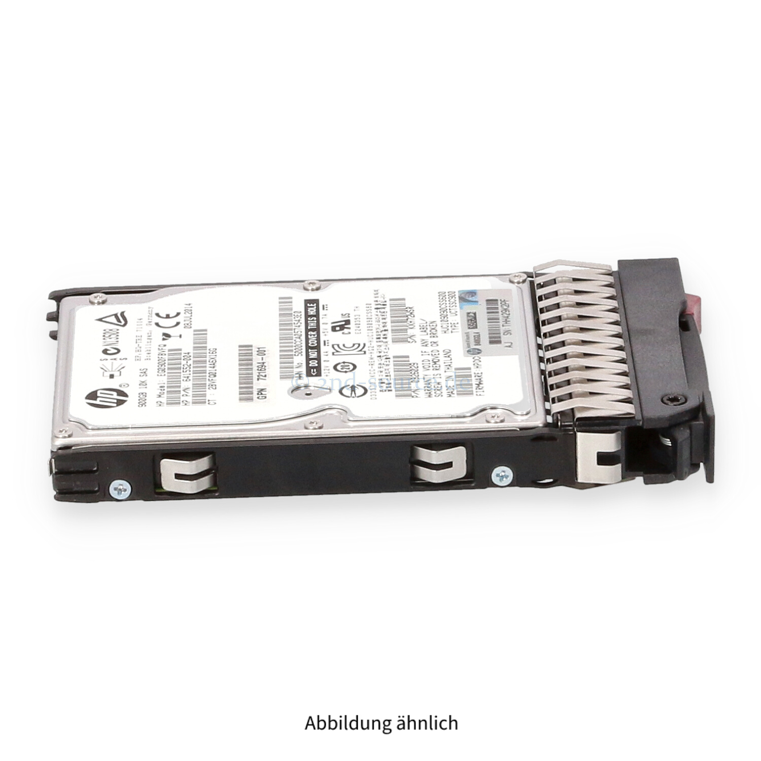 HPE 900GB 10k SAS 6G SFF HotPlug HDD D2700 721692-B21 721747-001