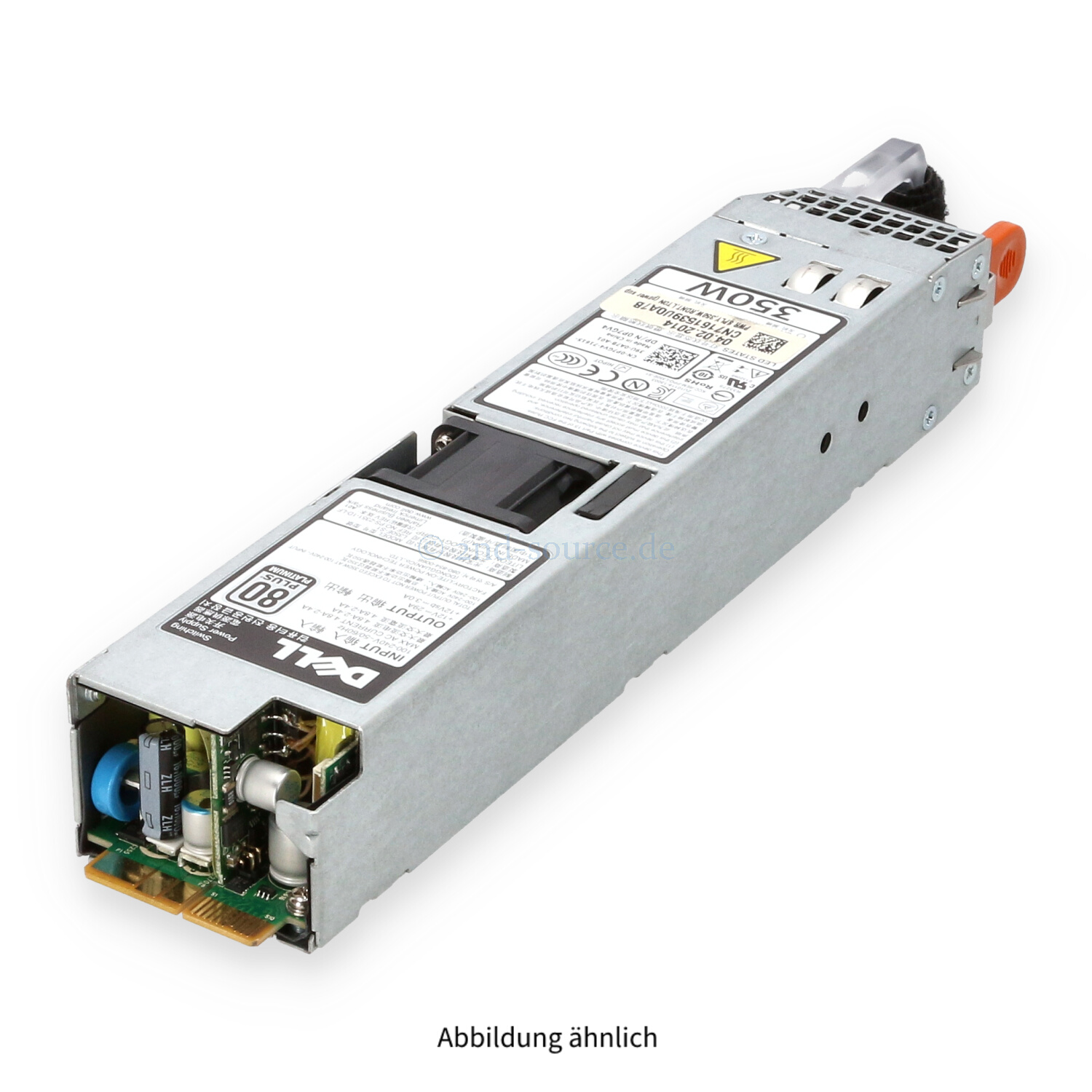 Dell 350W 80 Plus Platinum HotPlug Power Supply R320 R420 P7GV4 0P7GV4