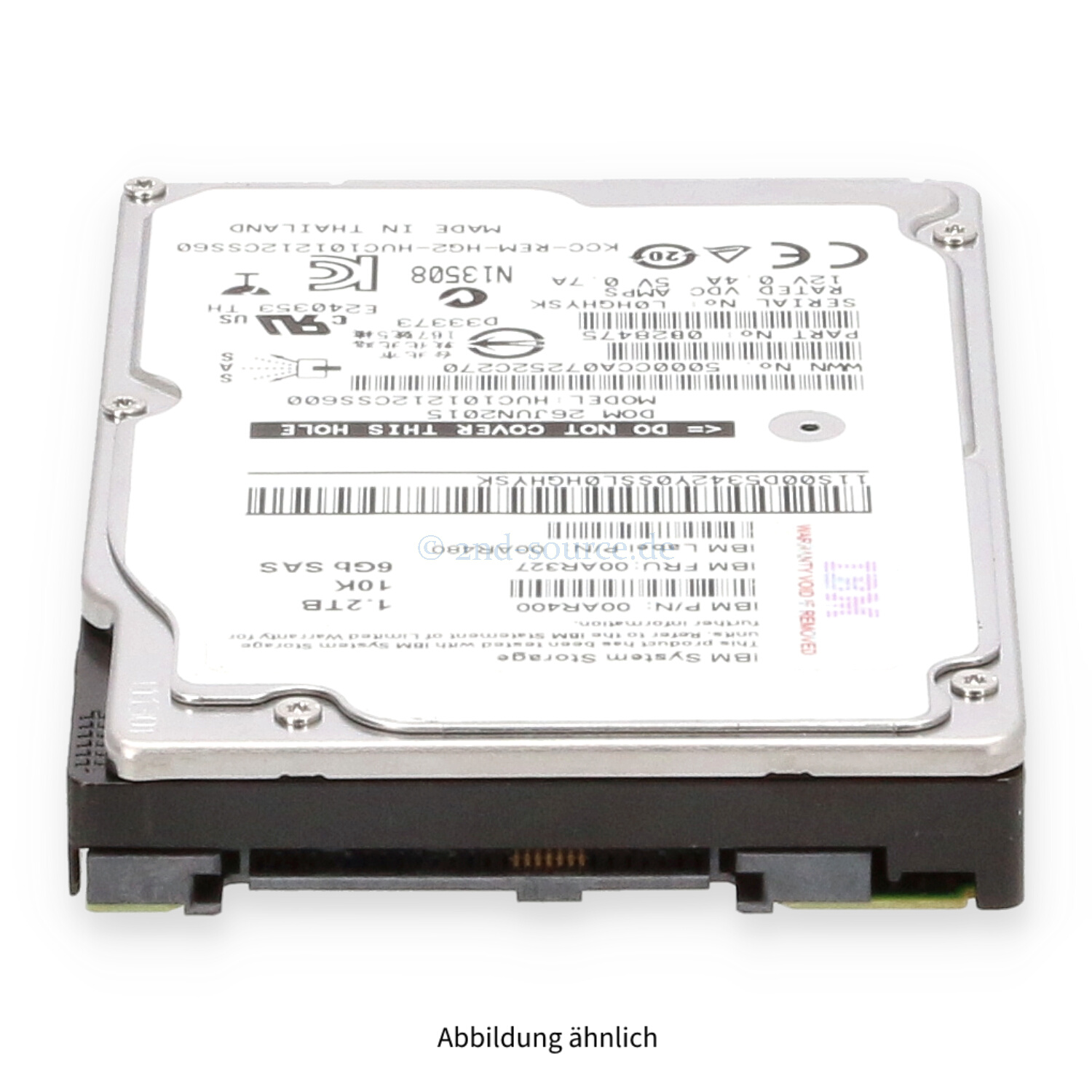 Hitachi 1.2TB 10k SAS 6G SFF HDD HUC101212CSS600 Hitachi 1.2TB 10k SAS 6G SFF HDD HUC101212CSS600