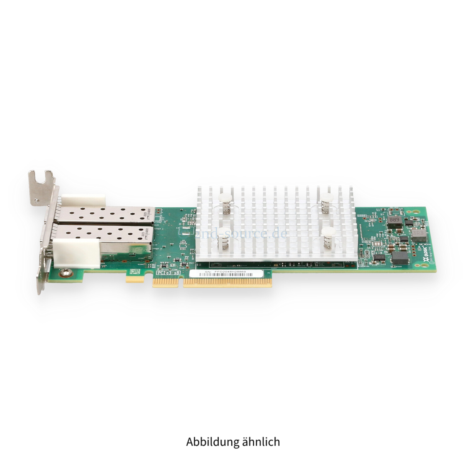 Dell QLogic QLE2692 2x 16GB SFP+ Fibre Channel PCIe HBA Low Profile TCK3G 0TCK3G