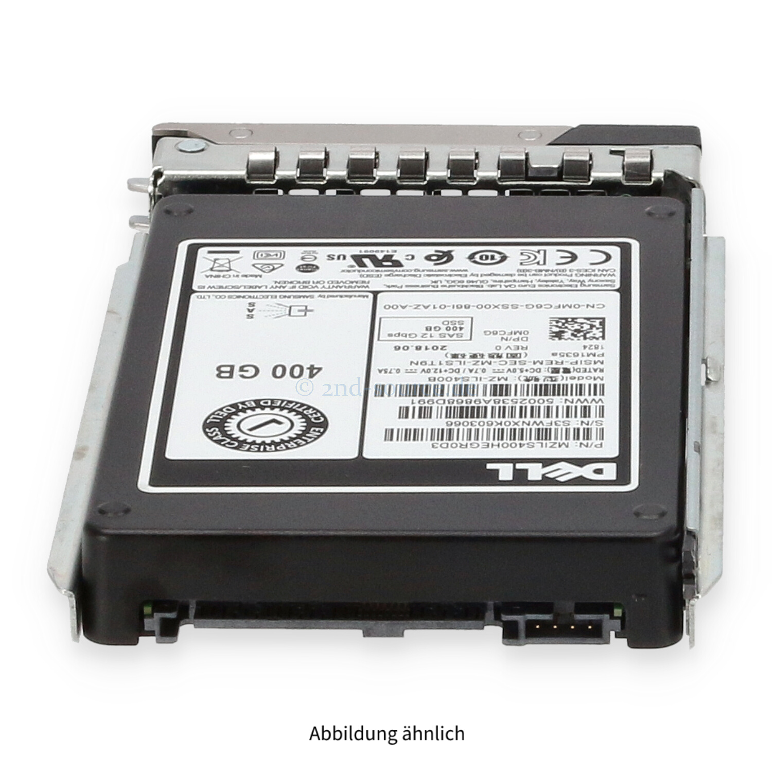 Dell 400GB SAS 12G SFF HotPlug SSD MFC6G 0MFC6G