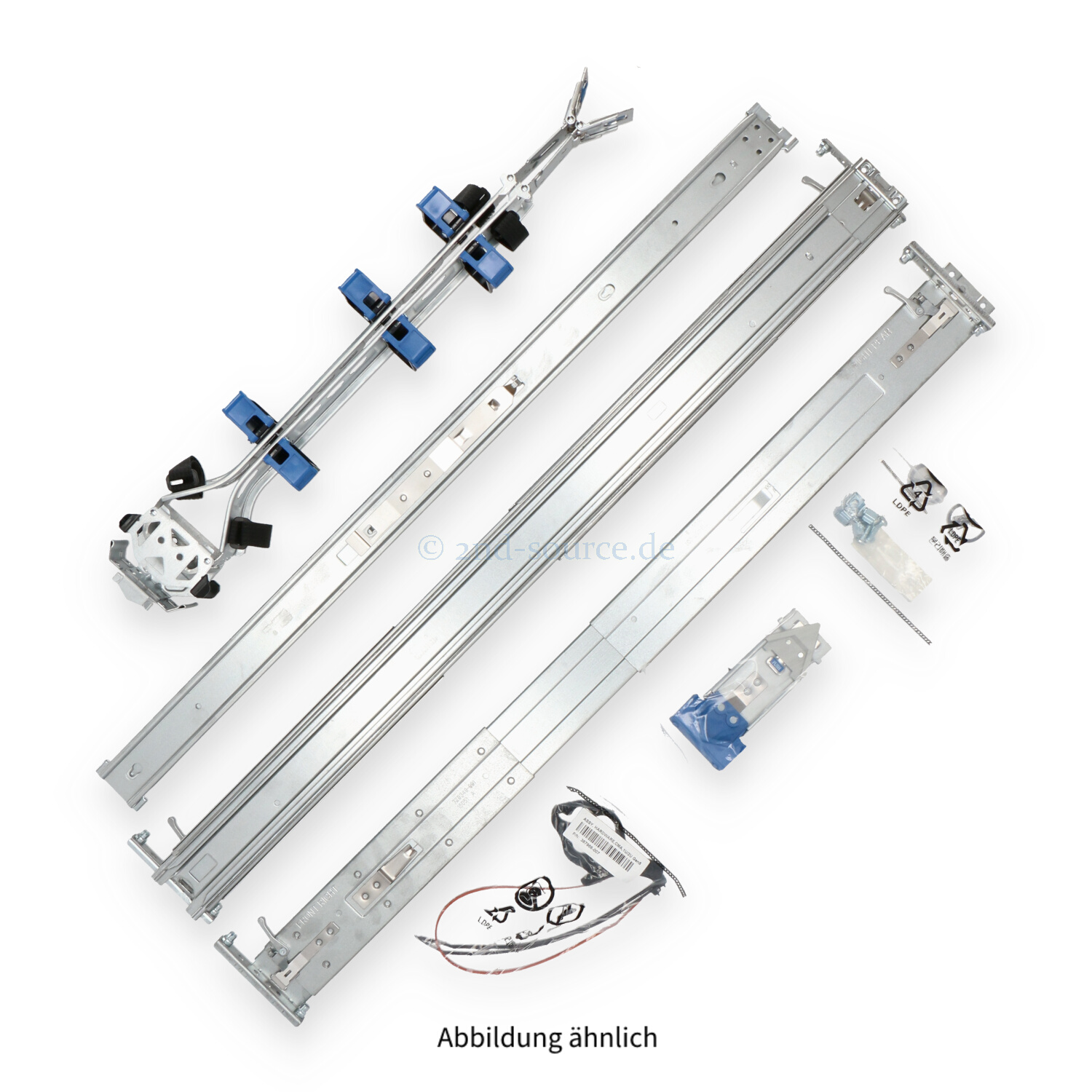 HPE 2U SFF Easy Install Rail Kit with Cable Management Arm Kit 733668-B21 744116-001