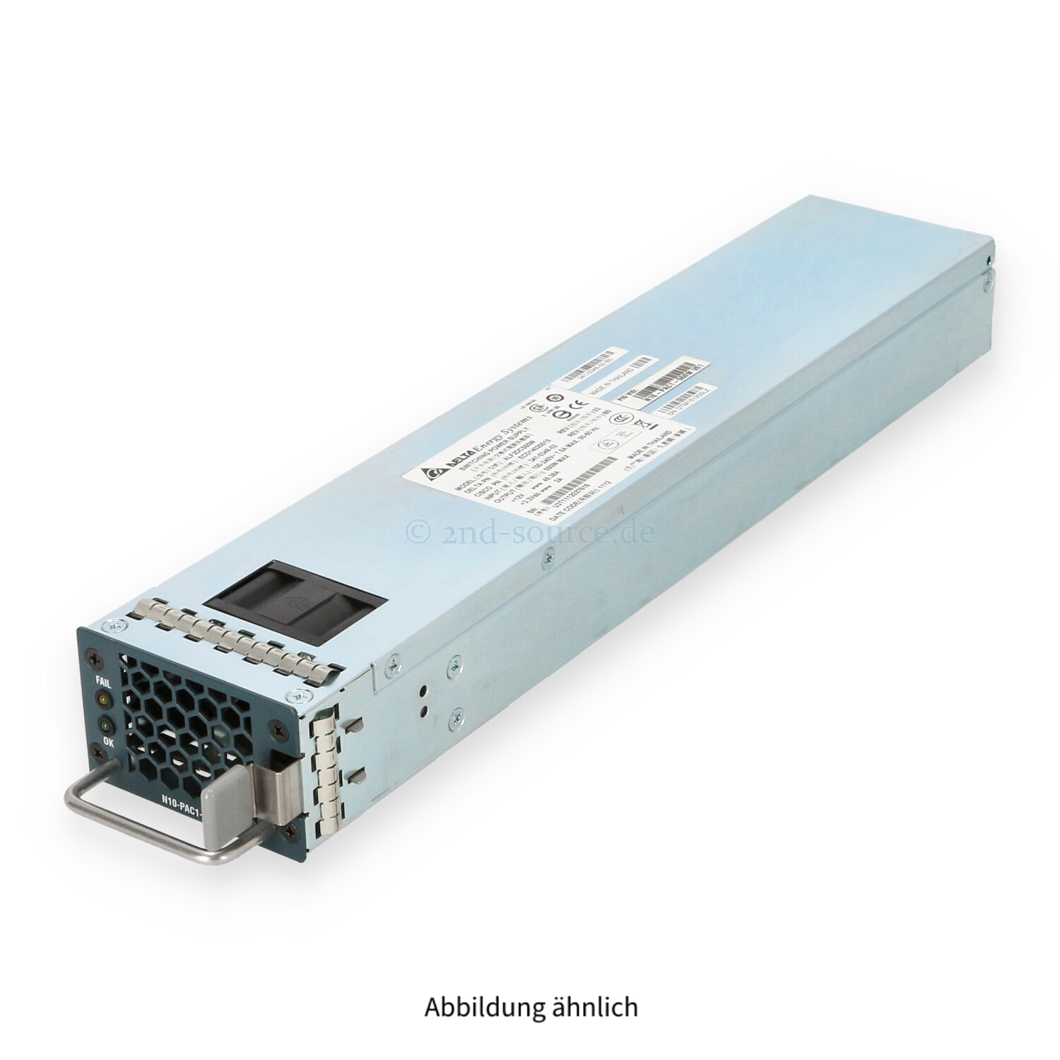 Cisco 550W HotPlug Switching Power Supply N10-PAC1-550W 341-0348-02 ALF2DC550W