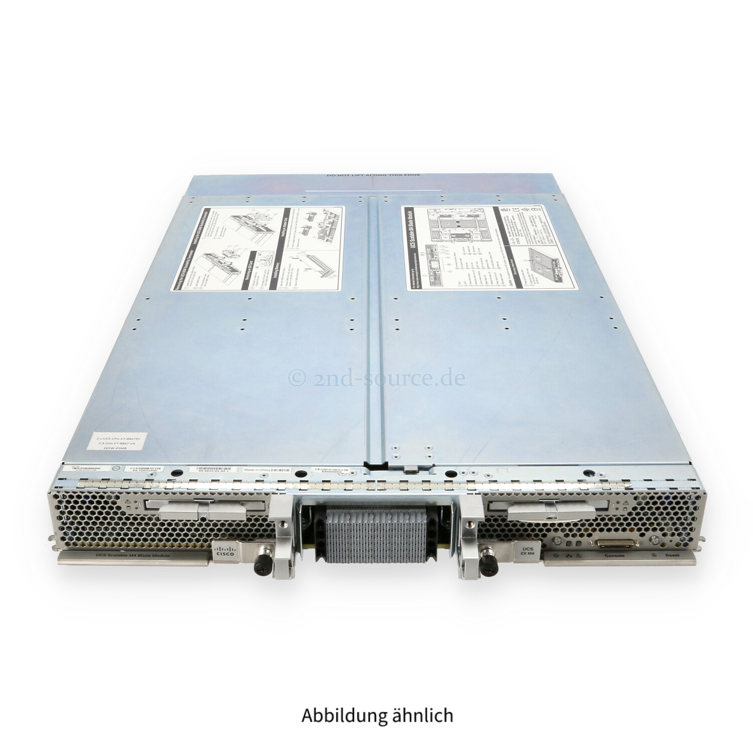Cisco UCS B260 M4 2xSFF 2P E7-8867 v4 3.30GHz 18C 0GB Blade Server