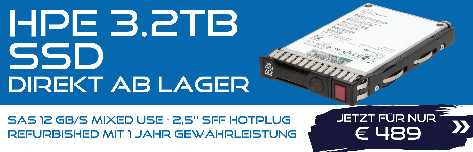 HPE 3.2TB SSD 2nd Source GmbH