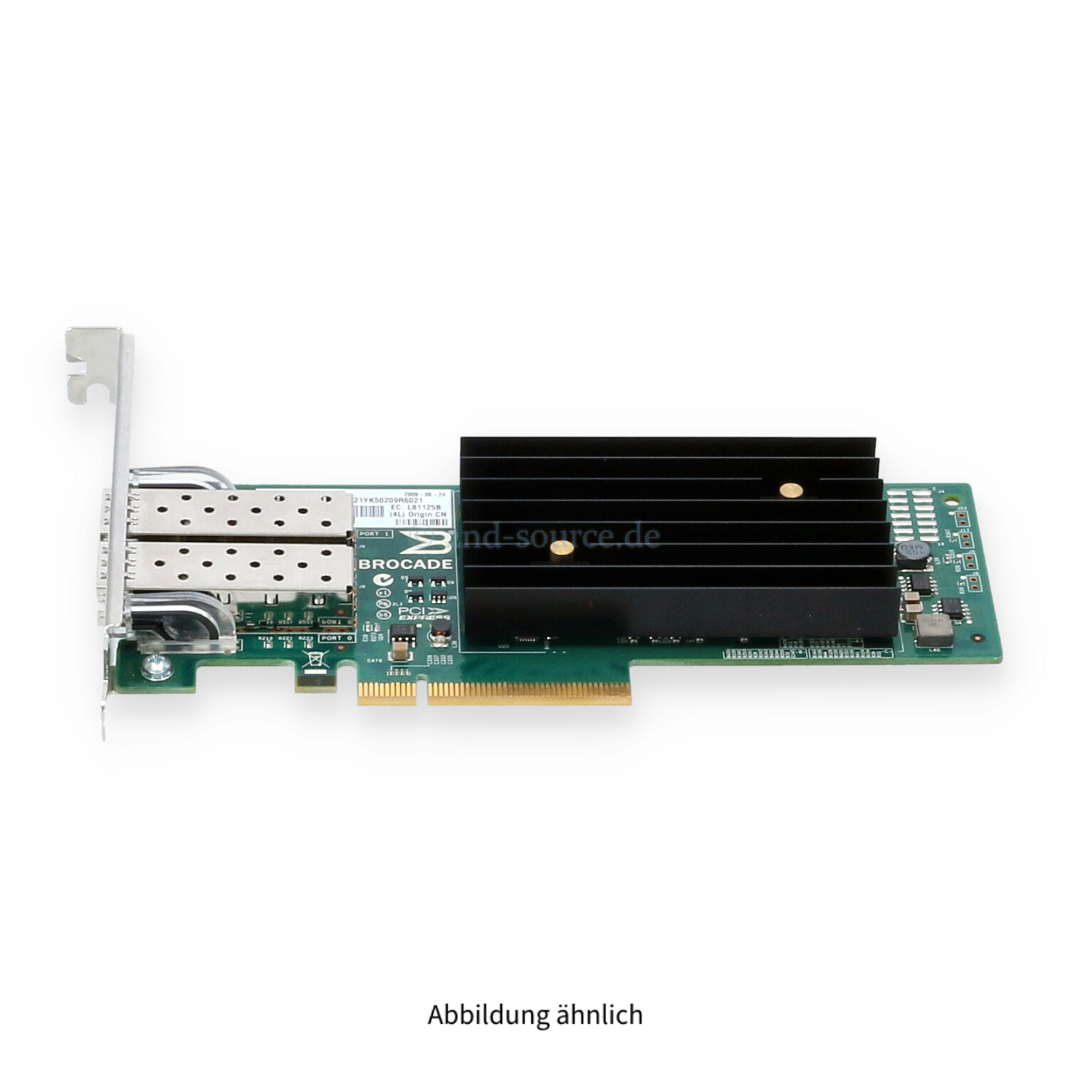 IBM Brocade 1020 2x10GBase SFP+ PCIe Server Ethernet Adapter High Profile 42C1822 42C1821
