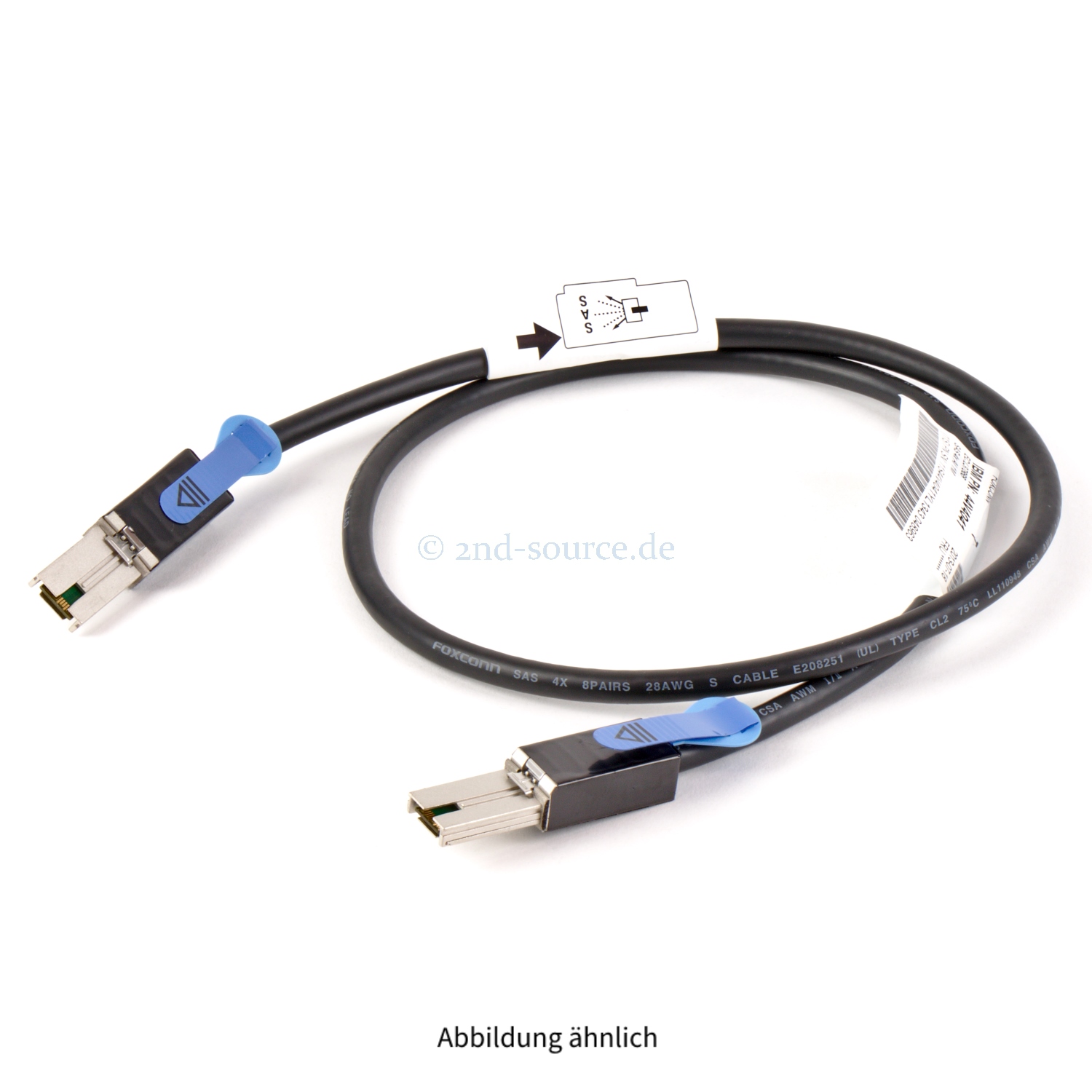 IBM 1.0m SFF-8088 to SFF-8088 Mini SAS Cable 44V4041 01AF192