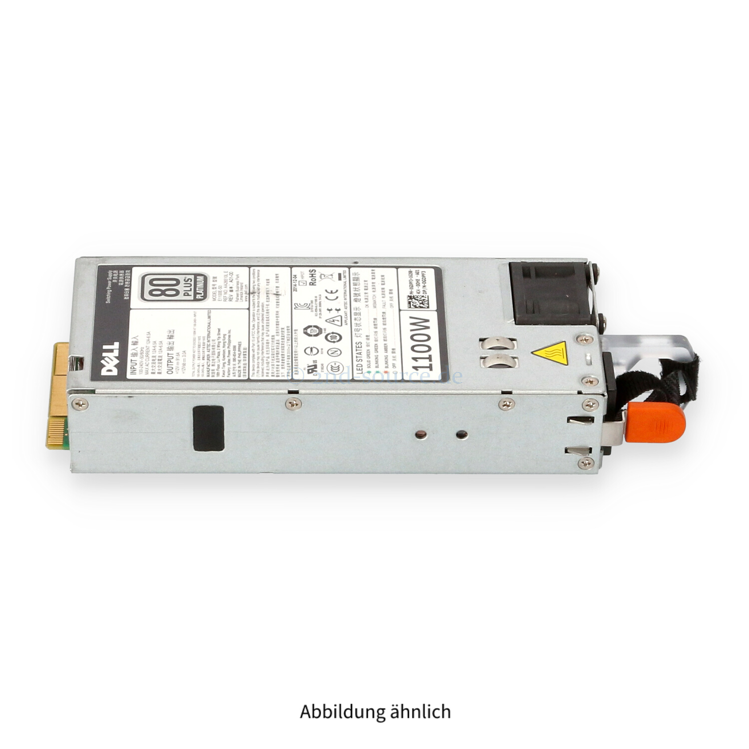 Dell 1100W HotPlug Power Supply PowerEdge R620 R720 R820 0GDPF3 GDPF3