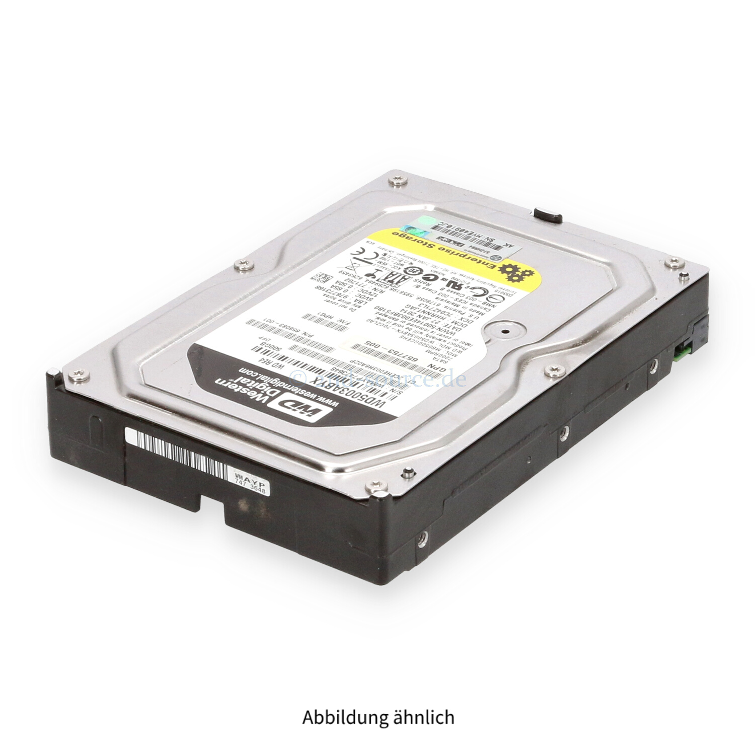 HPE 500GB 7.2k SATA 3G LFF HDD 658083-001