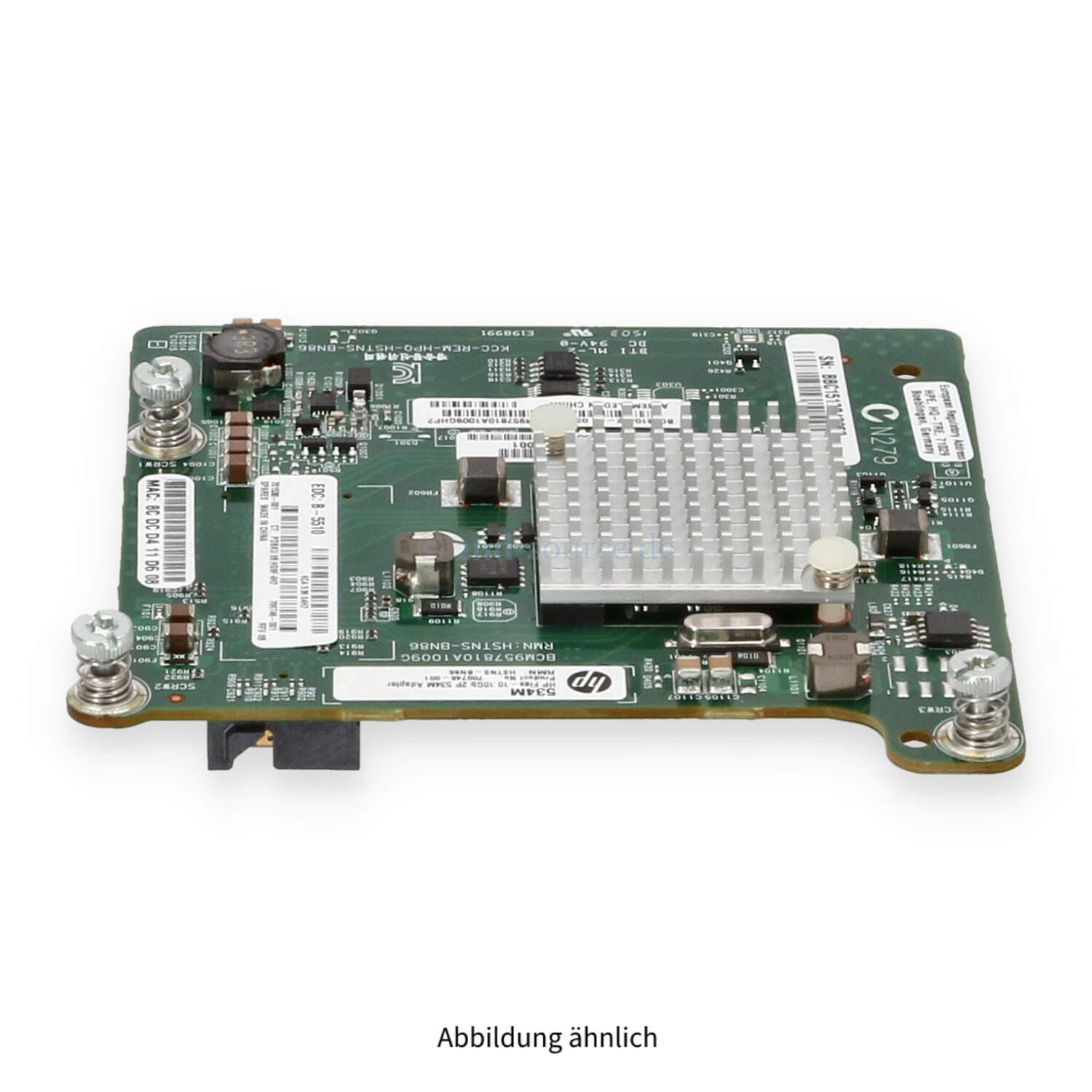 HPE 534M 2x10GBase Mezzanine Server Ethernet Adapter 700748-B21 701530-001