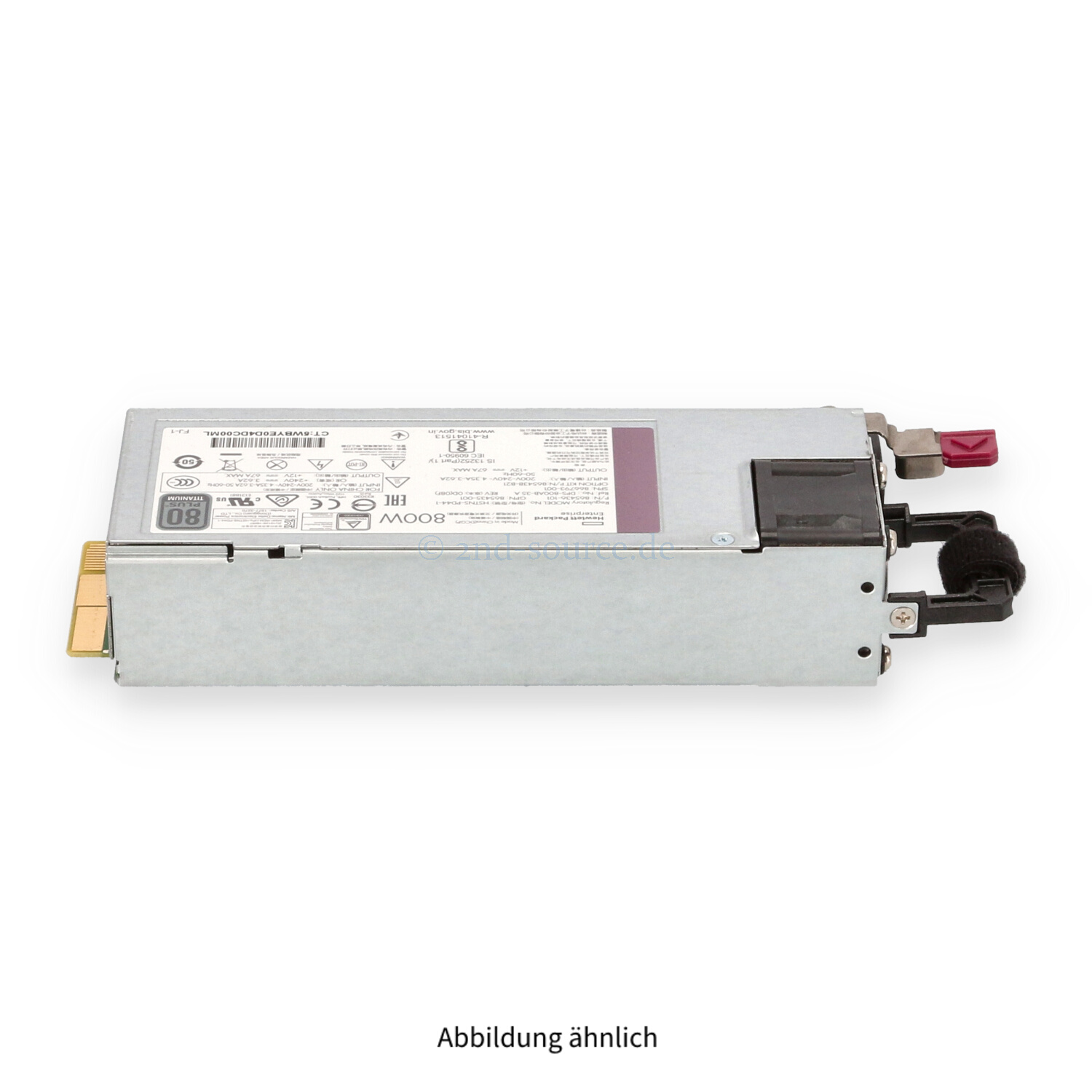 HPE 800W HotPlug Power Supply Gen10 865438-B21 866793-001