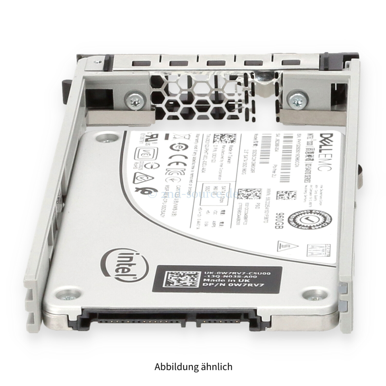Dell 960GB SATA 6G SFF Mixed Use HotPlug SSD X31G3 0X31G3