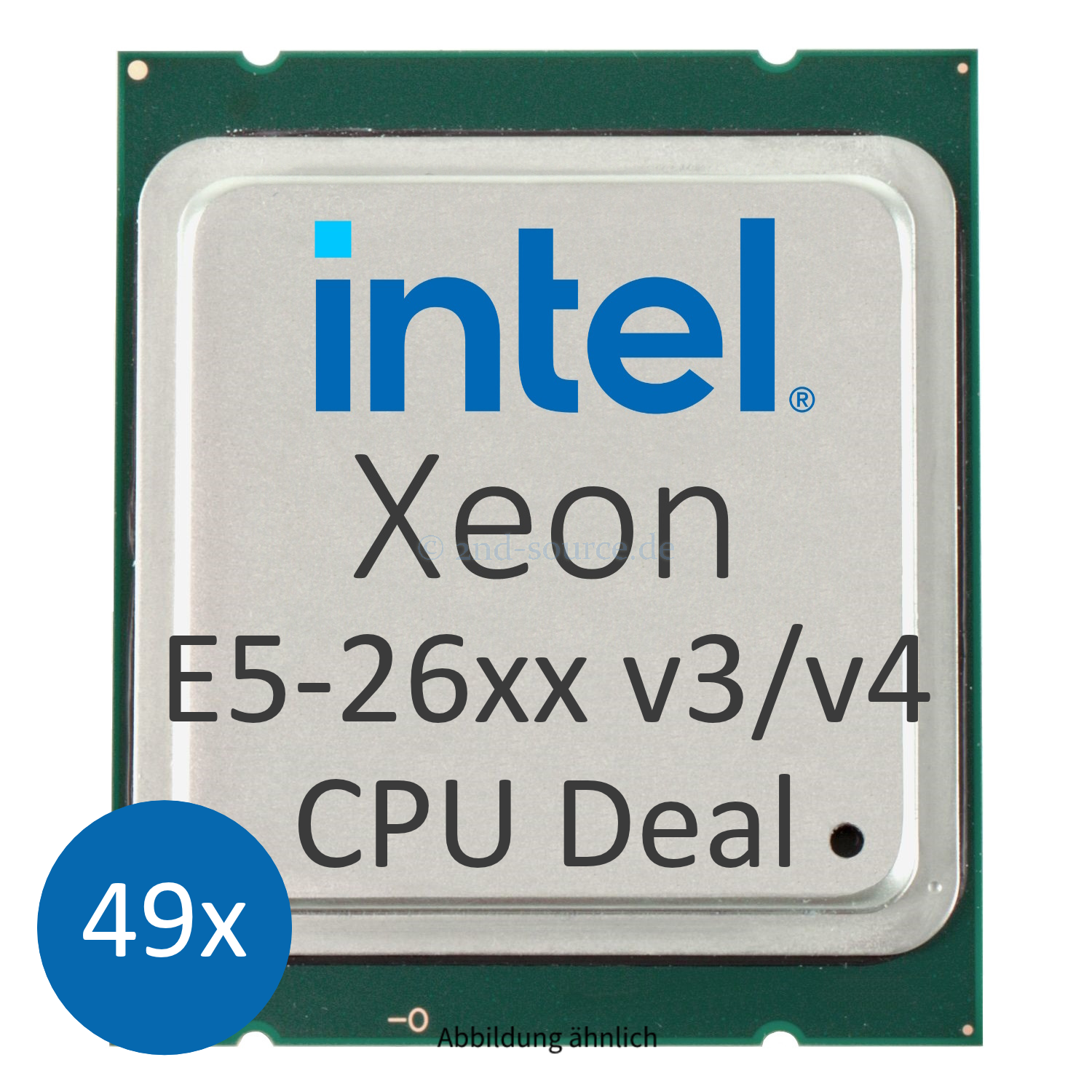 INTEL Server CPU Bundle - 49x Intel Xeon E5-26xx v3 & v4 Prozessoren