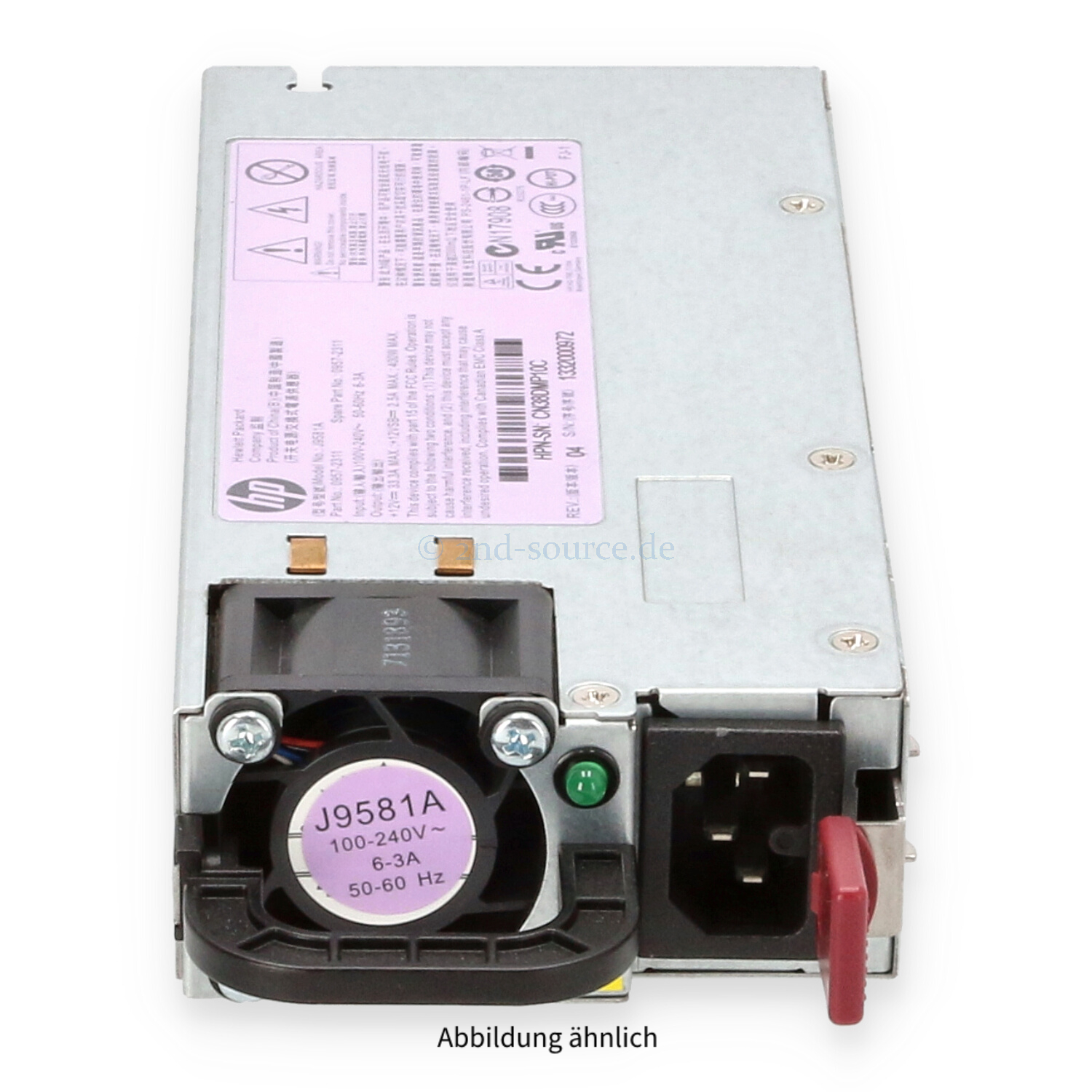 HPE X311 400W HotPlug Power Supply ProCurve 3800 J9581A J9581-61001