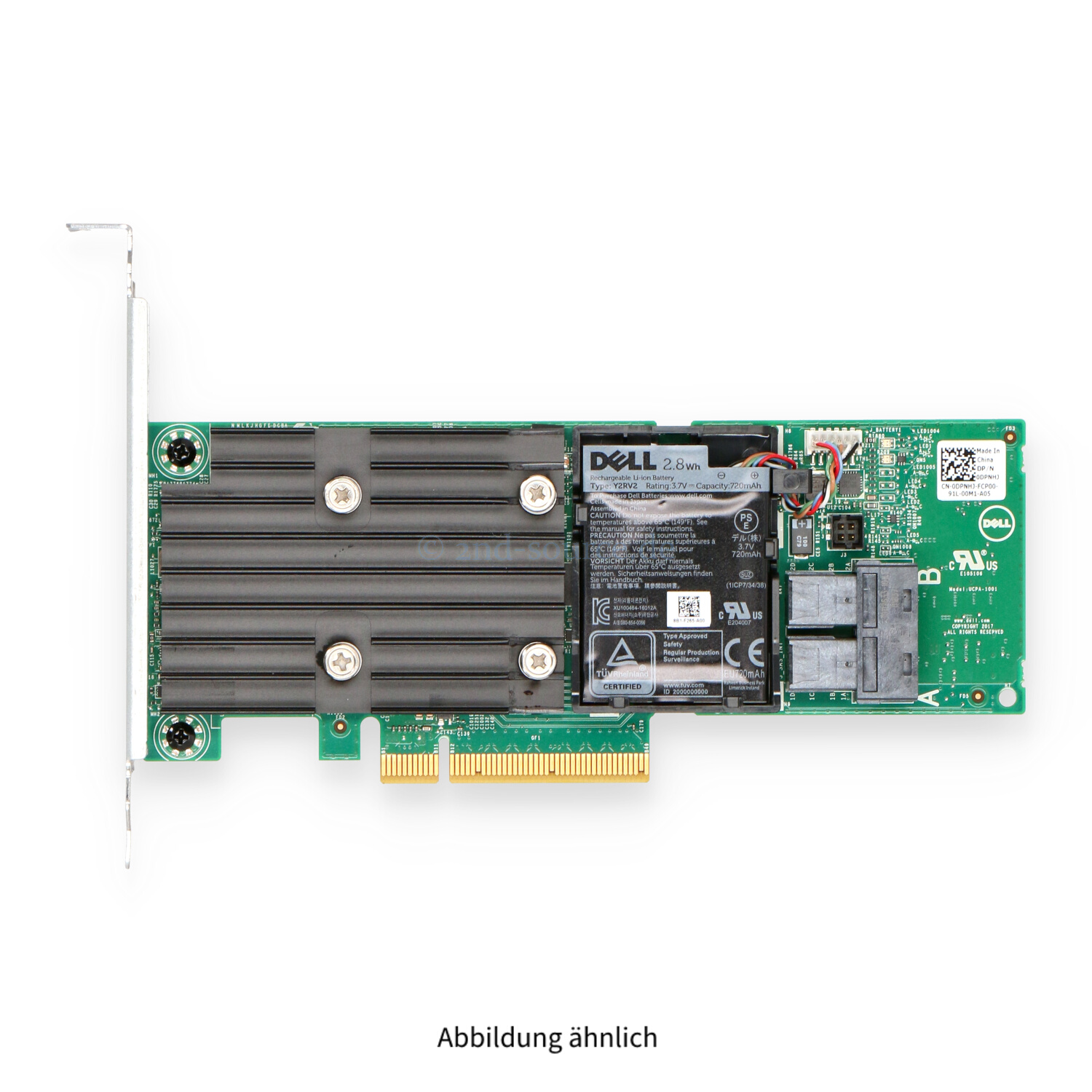 Dell PERC H740p 12G PCIe SAS RAID Controller High Profile DPNHJ 0DPNHJ 405-AAMX