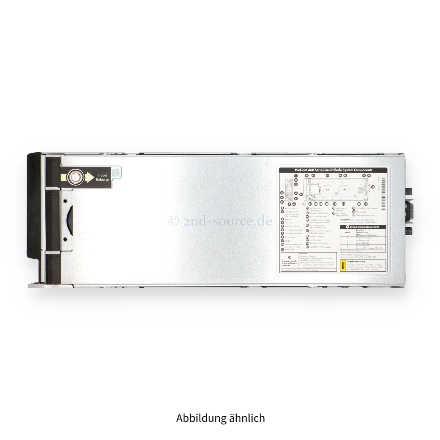 HPE ProLiant BL460c G9 P244br/1GB v3 CTO Chassis 727021-B21 744409-001 HPE ProLiant BL460c G9 P244br/1GB v3 CTO Chassis 727021-B21 744409-001