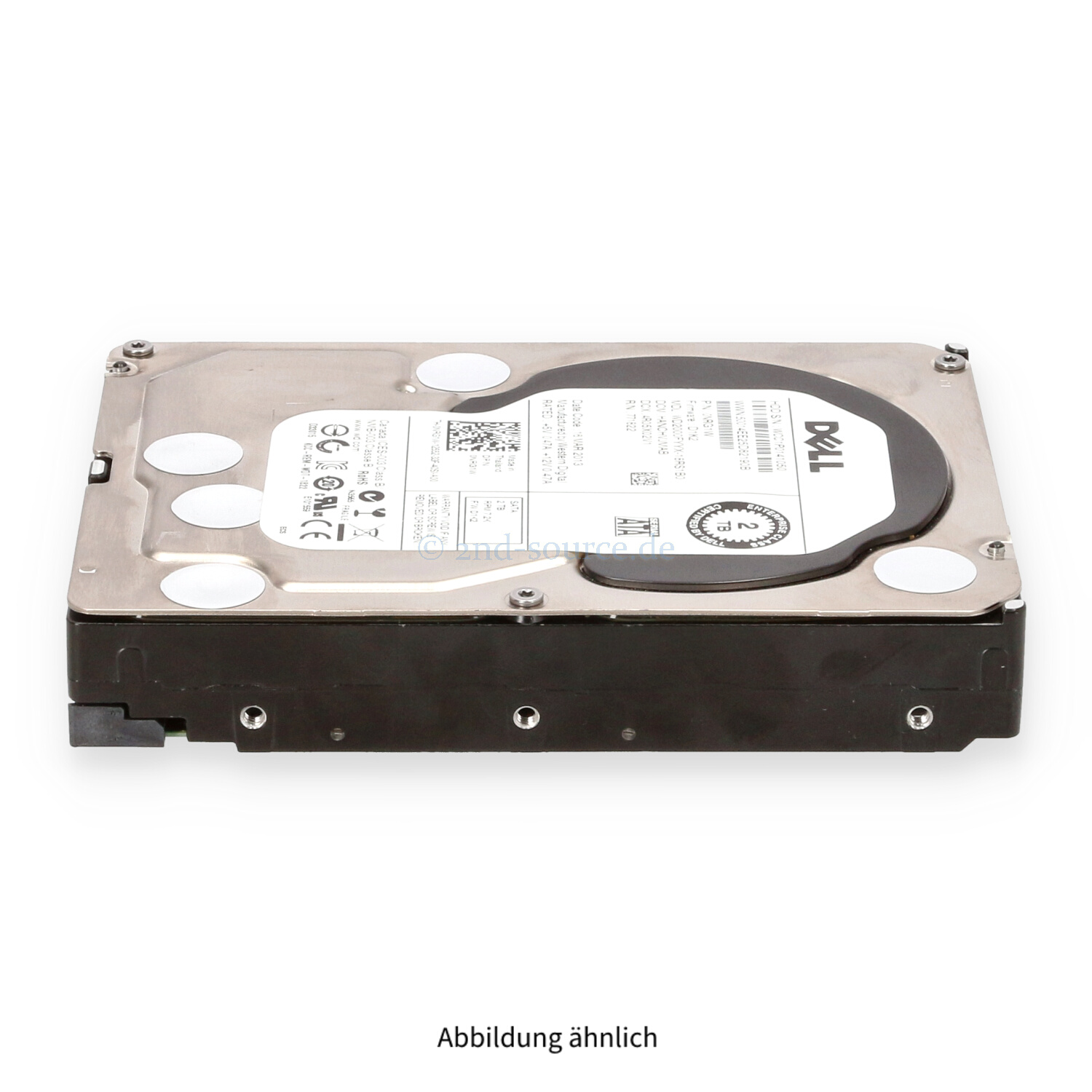 Dell 2TB 7.2k SATA 6G LFF HDD NRG1W 0NRG1W
