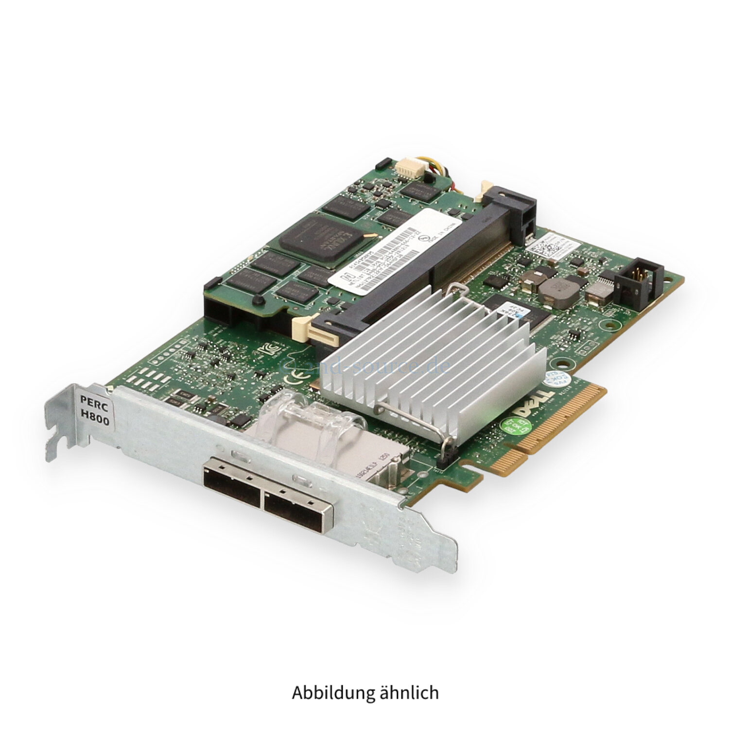 Dell PERC H800 Dual Port 6G PCIe SAS RAID Controller High Profile 5KYFR 05KYFR