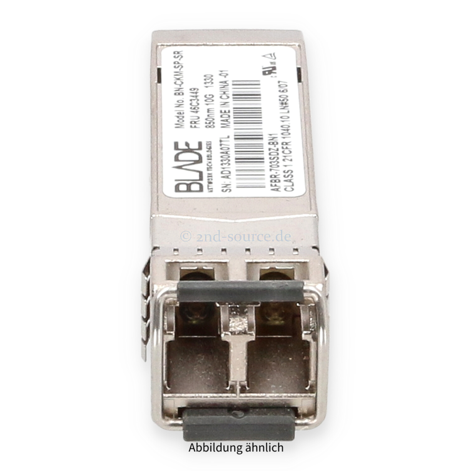 IBM 10GB Shortwave SFP+ Transceiver Module 46C3447 46C3449 46C3448