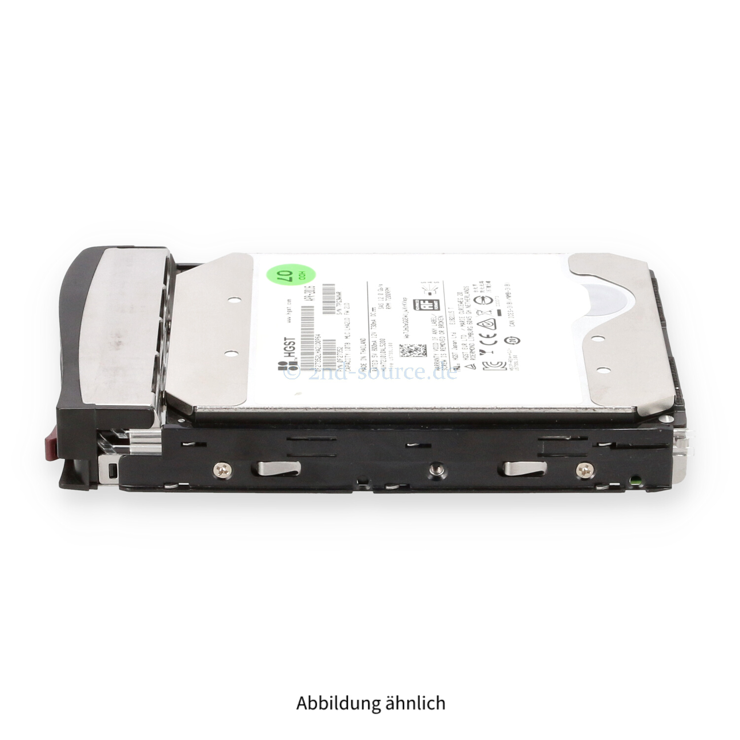 Supermicro 10TB 7.2k SAS 12G LFF HotPlug HDD HDD-A10T-HUH721010AL5200