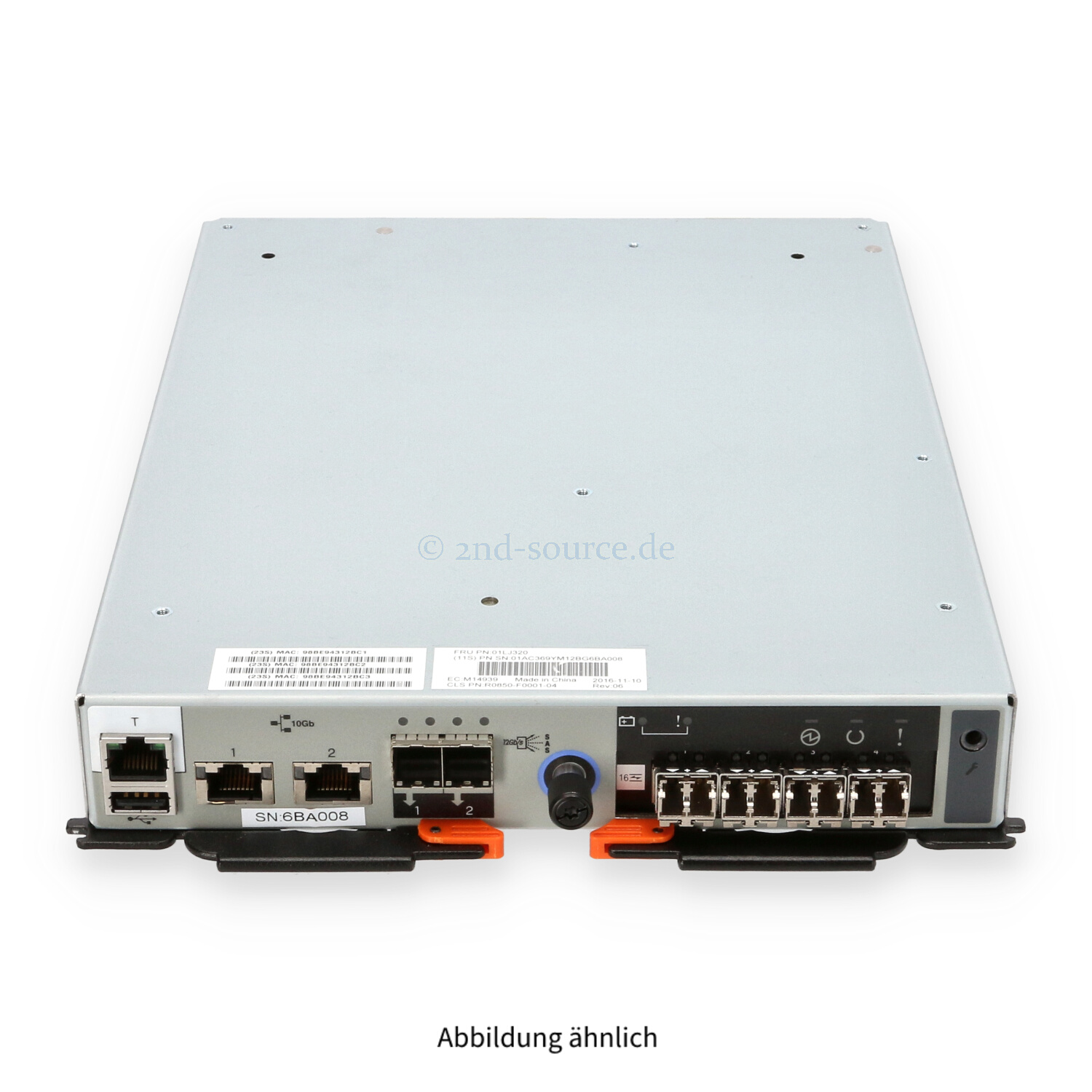 IBM Controller Node Canister 32GB Storwize V5000 v2 V5030 G2 01LJ320 01AC372 01AC369 01AC366 01EJ187
