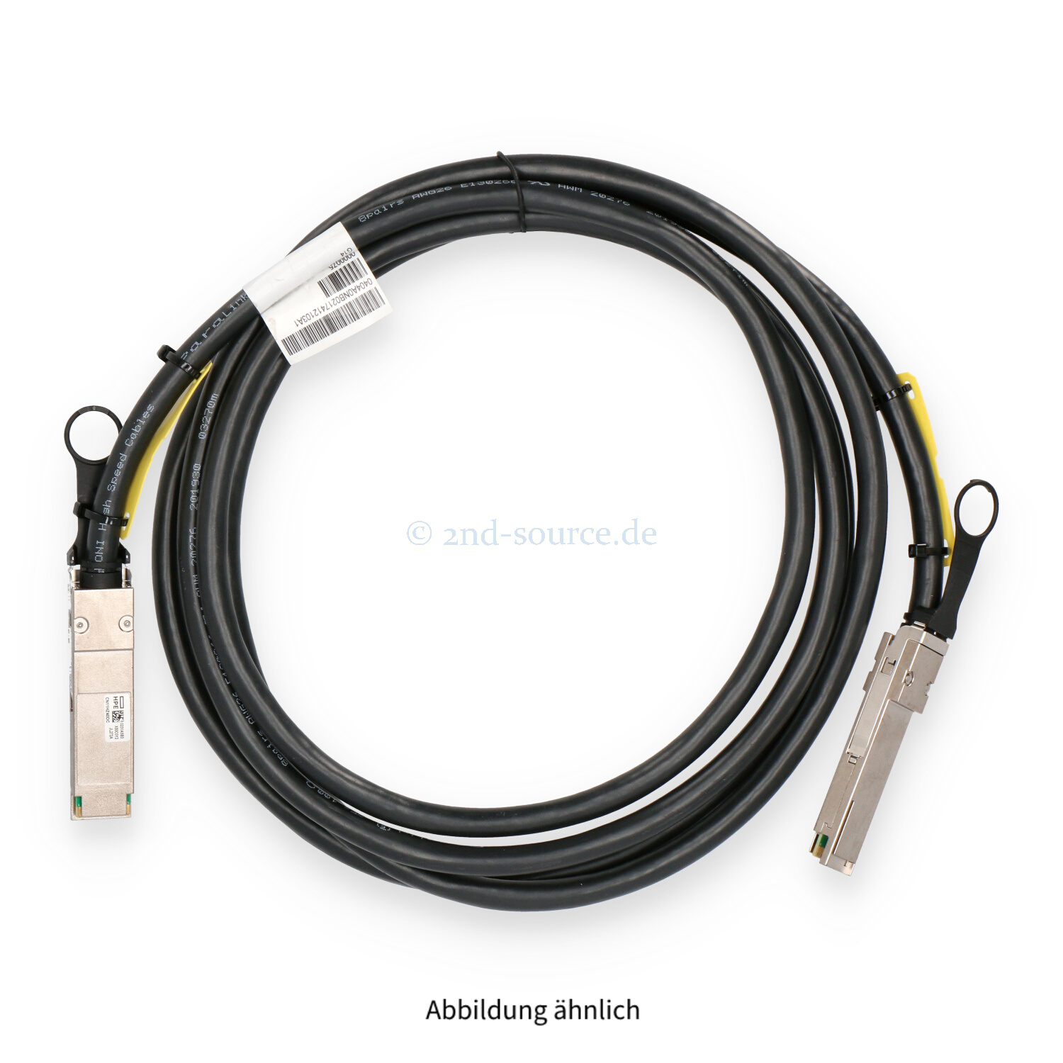 HPE X240 3.0m QSFP+ to QSFP+ 100G Direct Attach Copper Cable JL272A