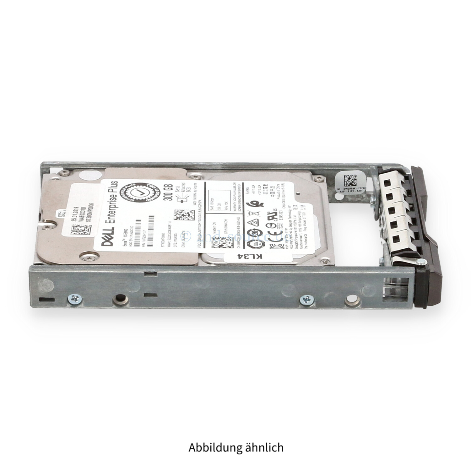 Dell 300GB 15k SAS 12G SFF HotPlug HDD Compellent 9MCCH 09MCCH