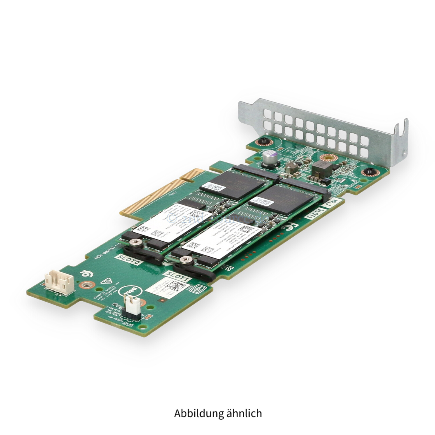Dell BOSS 2x120GB M.2 Solid State Storage Adapter PCIe Low Profile 2MFVD 02MFVD