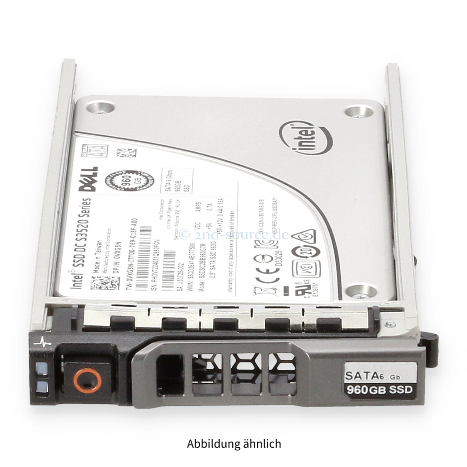 Dell 960GB SATA 6G SFF Read Intensive HotPlug SSD VXG5N 0VXG5N