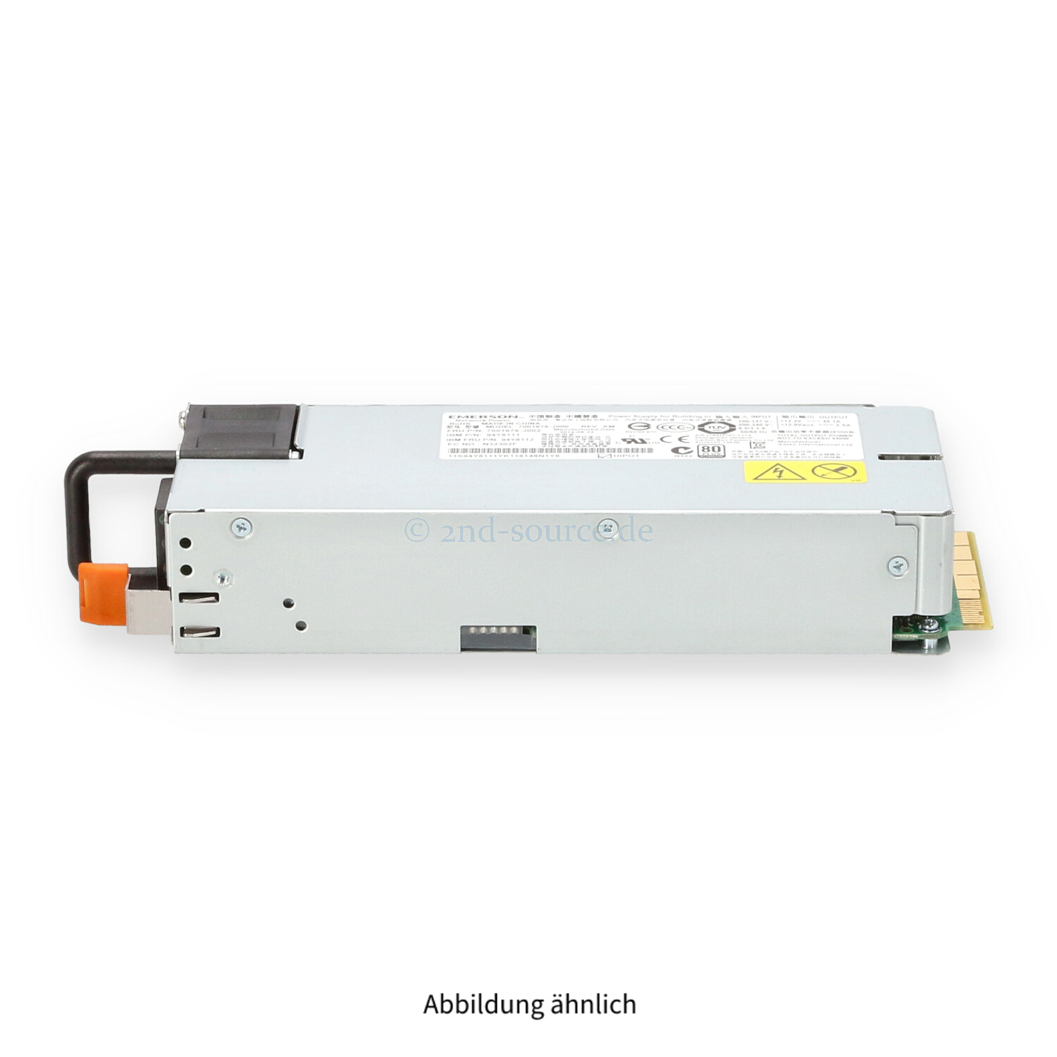 IBM / Lenovo 550W HotPlug Power Supply x3550 x3650 M4 94Y8112 94Y8111