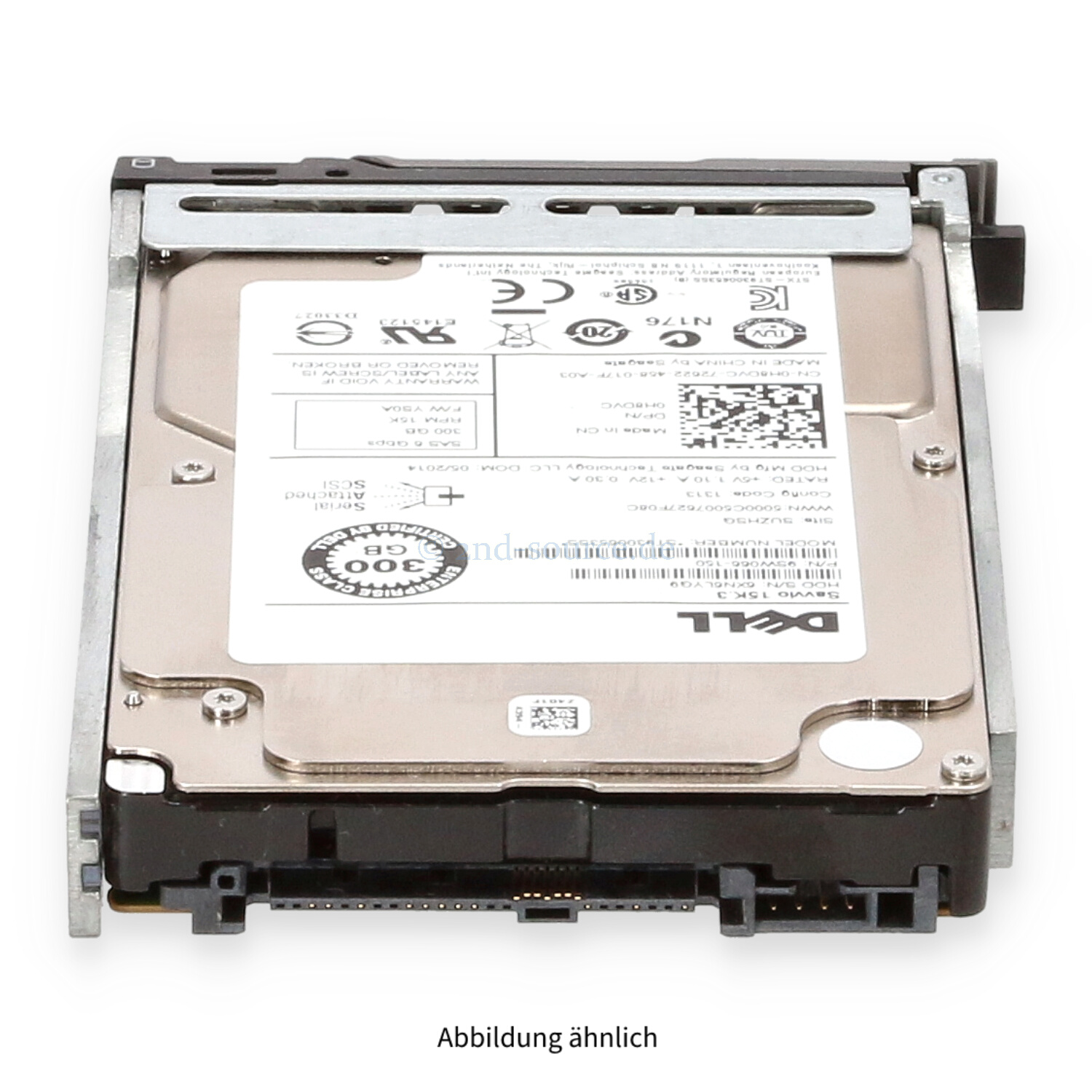 Dell 300GB 15k SAS 6G SFF HotPlug HDD H8DVC 0H8DVC