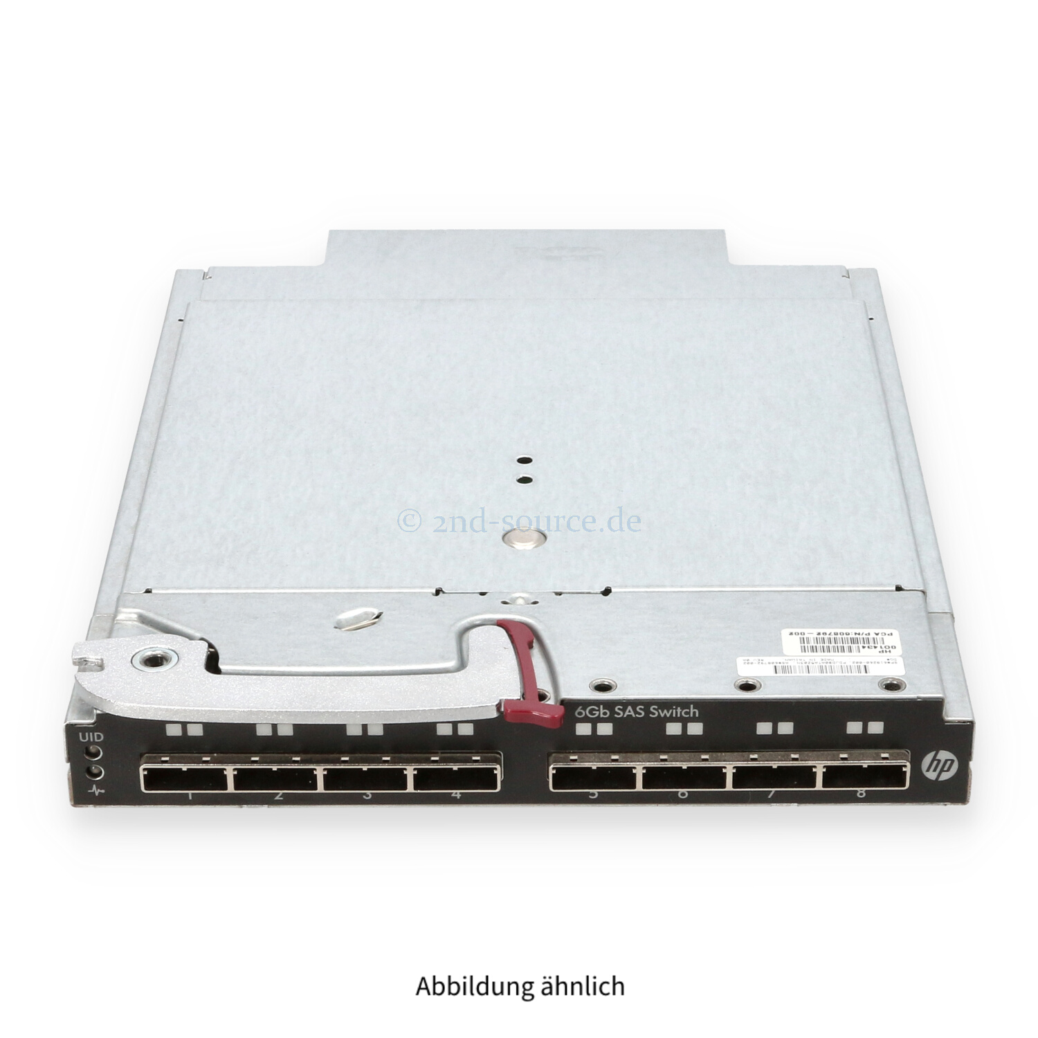 HPE 8x 6G SAS Switch Module Single Pack c3000 c7000 BK763A 608792-002 HPE 8x 6G SAS Switch Module Single Pack c3000 c7000 BK763A 608792-002