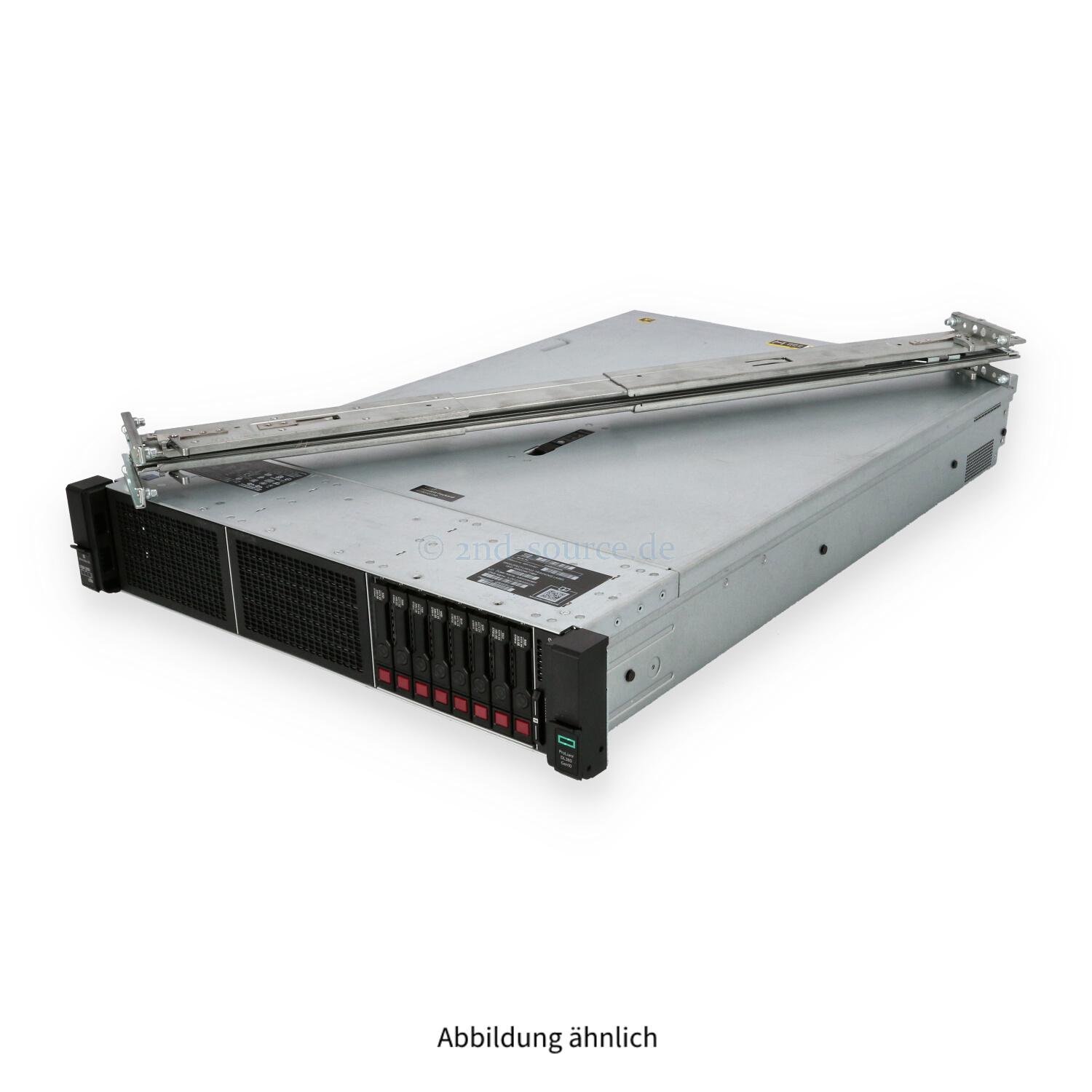 HPE DL380 G10 8xSFF 2P Gold 6150 2.70GHz 18C 512GB P408i 8x 960GB SATA SSD 2x RPS