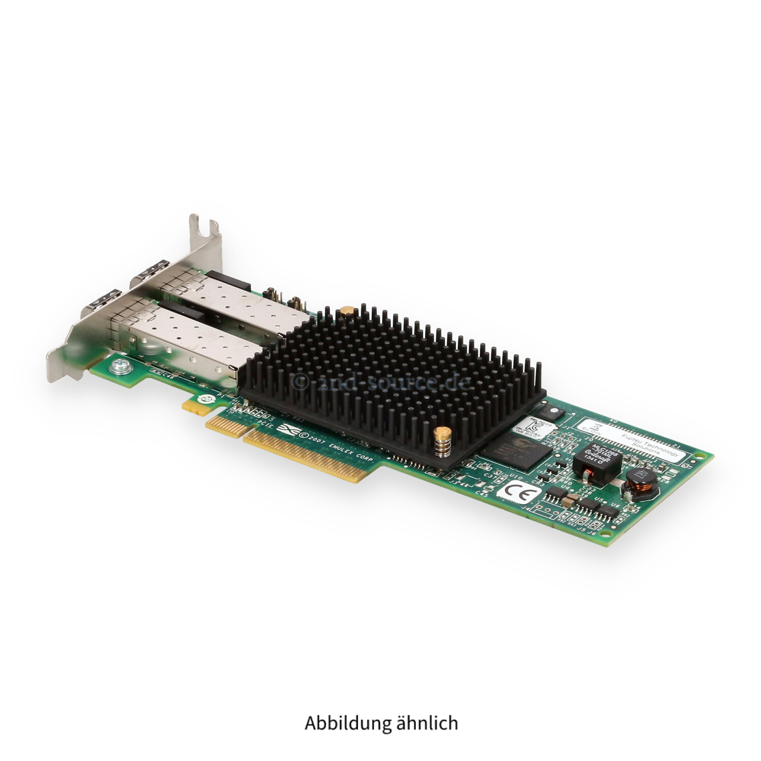 Fujitsu LPe12002 2x 8GB SFP Fibre Channel PCIe HBA Low Profile S26361-F3961-E202 P002181