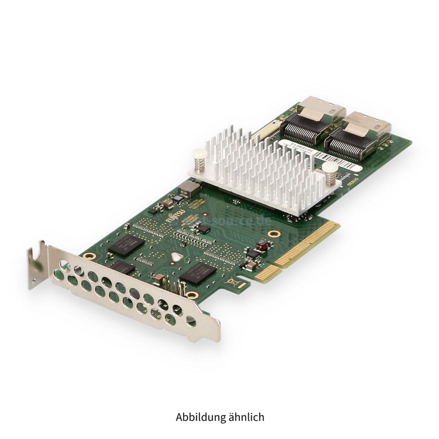 Fujitsu Dual Port 6G SAS 512MB RAID Controller Low Profile S26361-F3554-L512 D2616-A22