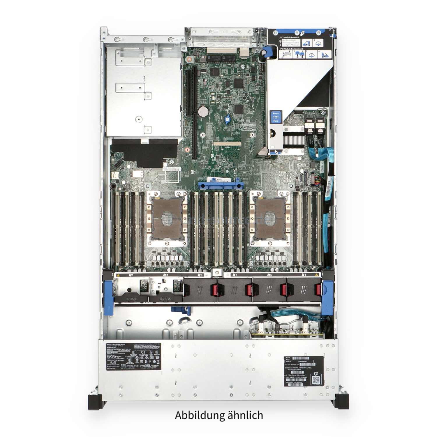 HPE DL380 G10 8x2.5'' SFF CTO Chassis 868703-B21 875073-001