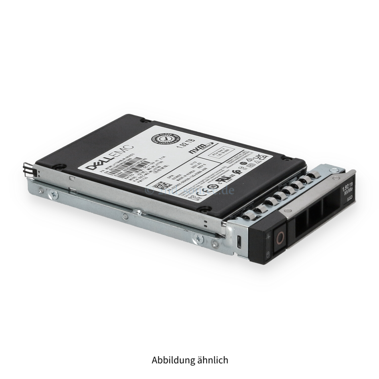 Dell 1.92TB NVMe PCIe x4 U.2 SFF HotPlug SSD 2380X 02380X