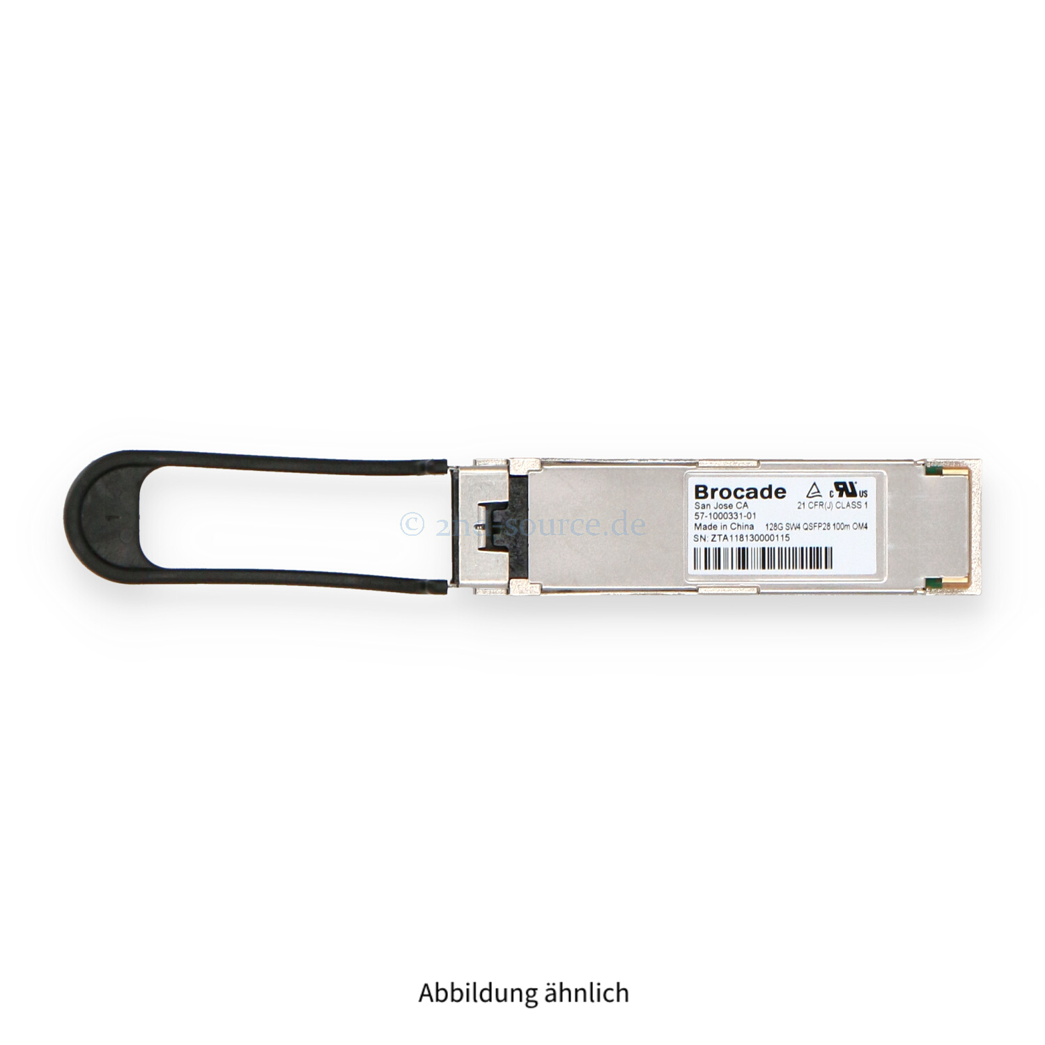 Brocade 128GB SW4 QSFP28 Transceiver Module 57-1000331-01