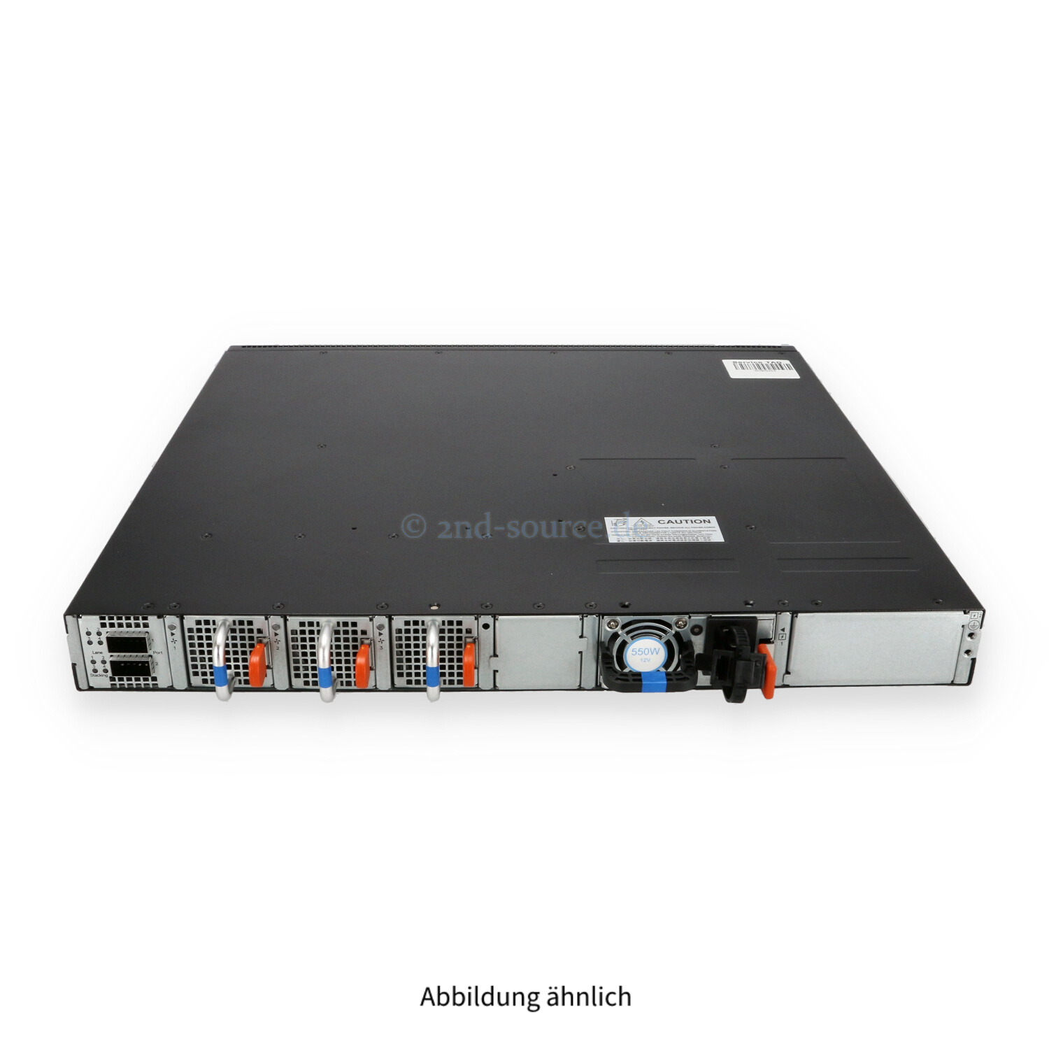 Dell PowerSwitch N3248TE-ON 48x 1GbE 4x SFP+ 10GbE 2x QSFP28 100GbE B-t-F 1x 550W Managed Switch