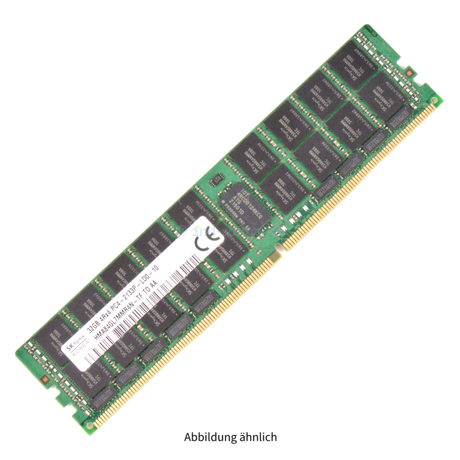 Dell 32GB PC4-17000P LRDIMM Quad Rank x4 (DDR4-2133) Load Reduced ECC MMRR9 0MMRR9