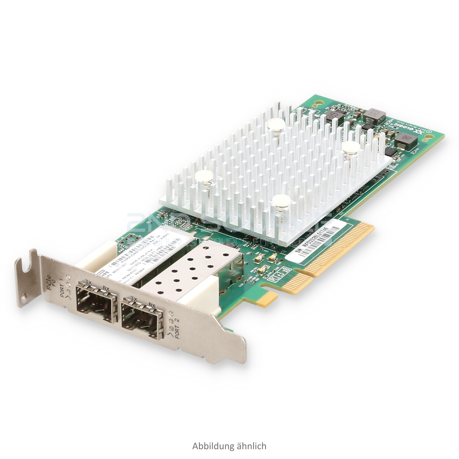 HPE SN1100Q 2x 16GB SFP+ Fibre Channel PCIe HBA Low Profile 853011-001