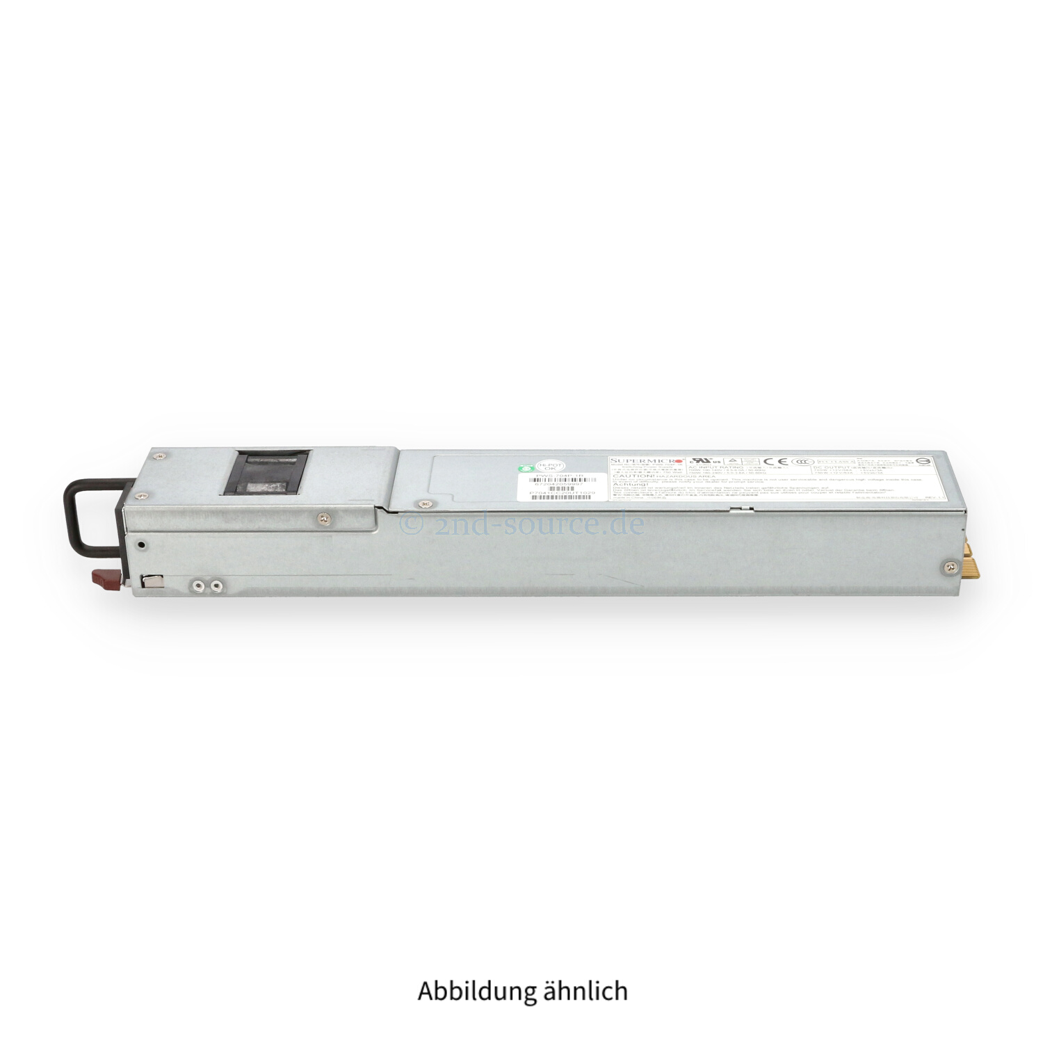 Supermicro 700W HotPlug Power Supply PWS-704P-1R