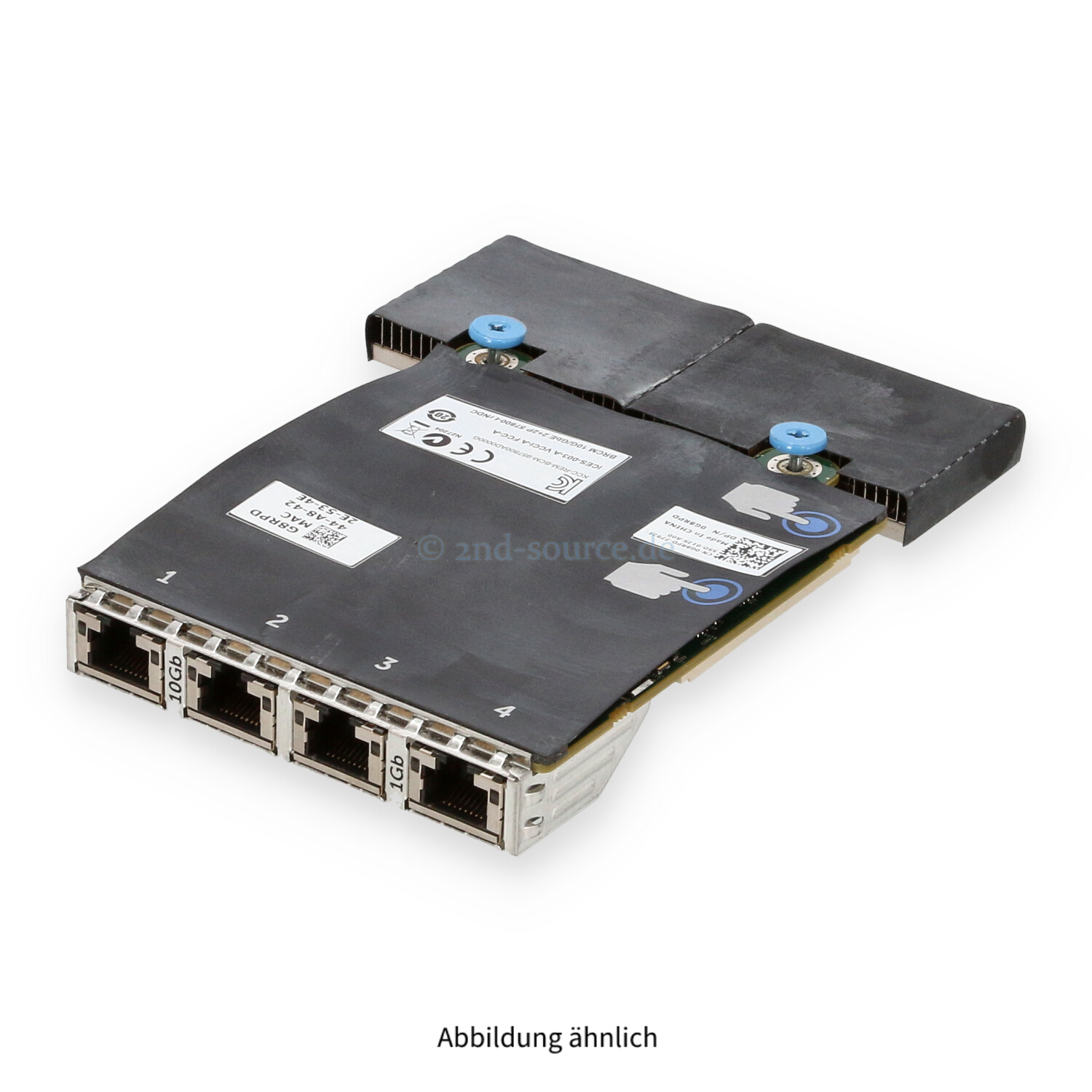 Dell Broadcom 57800 2x RJ-45 10GbE 2x RJ-45 1GbE Network Daughter Card G8RPD 0G8RPD Dell Broadcom 57800 2x RJ-45 10GbE 2x RJ-45 1GbE Network Daughter Card G8RPD 0G8RPD