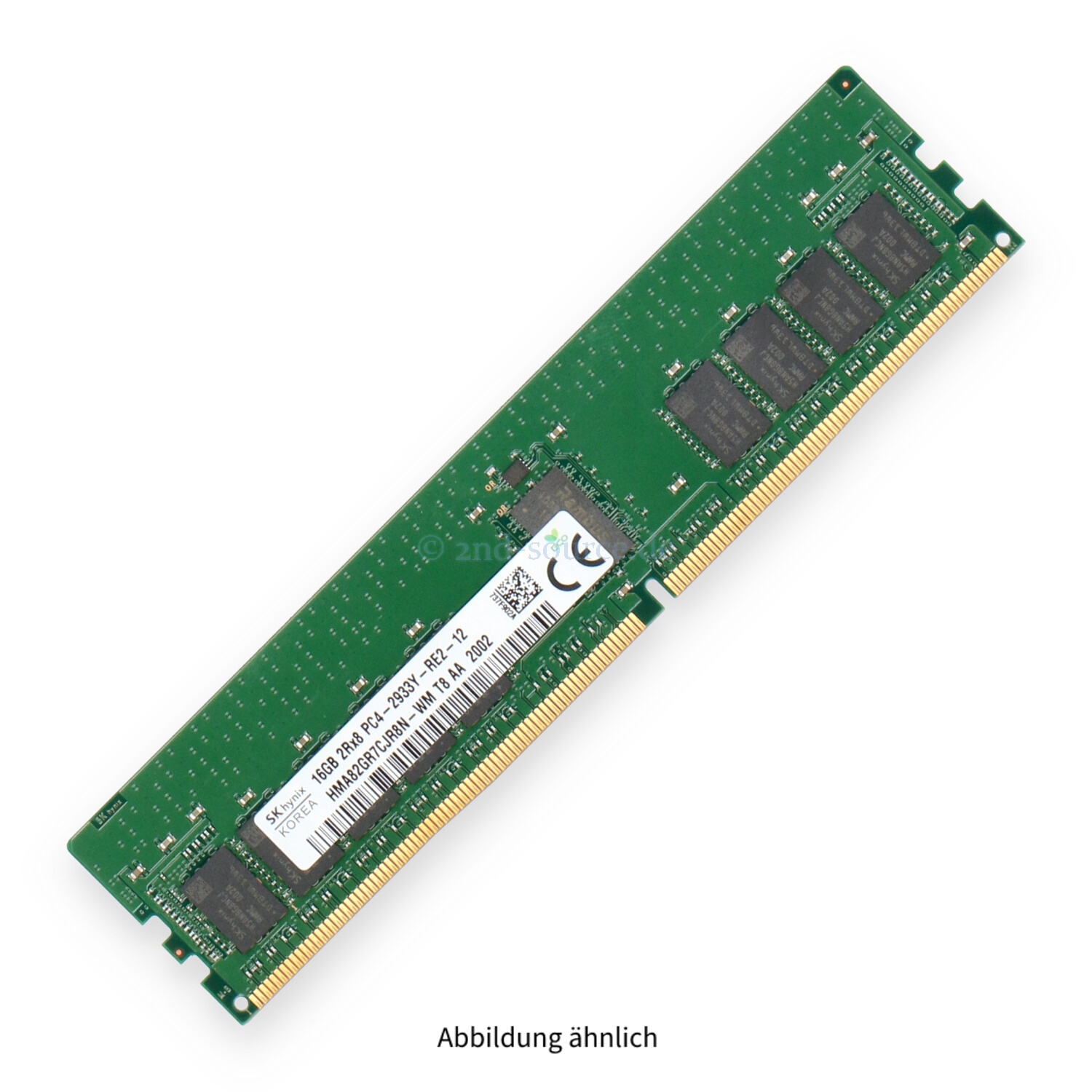 Hynix 16GB PC4-23466Y-R DIMM Dual Rank x8 (DDR4-2933) Registered ECC HMA82GR7CJR8N-WM