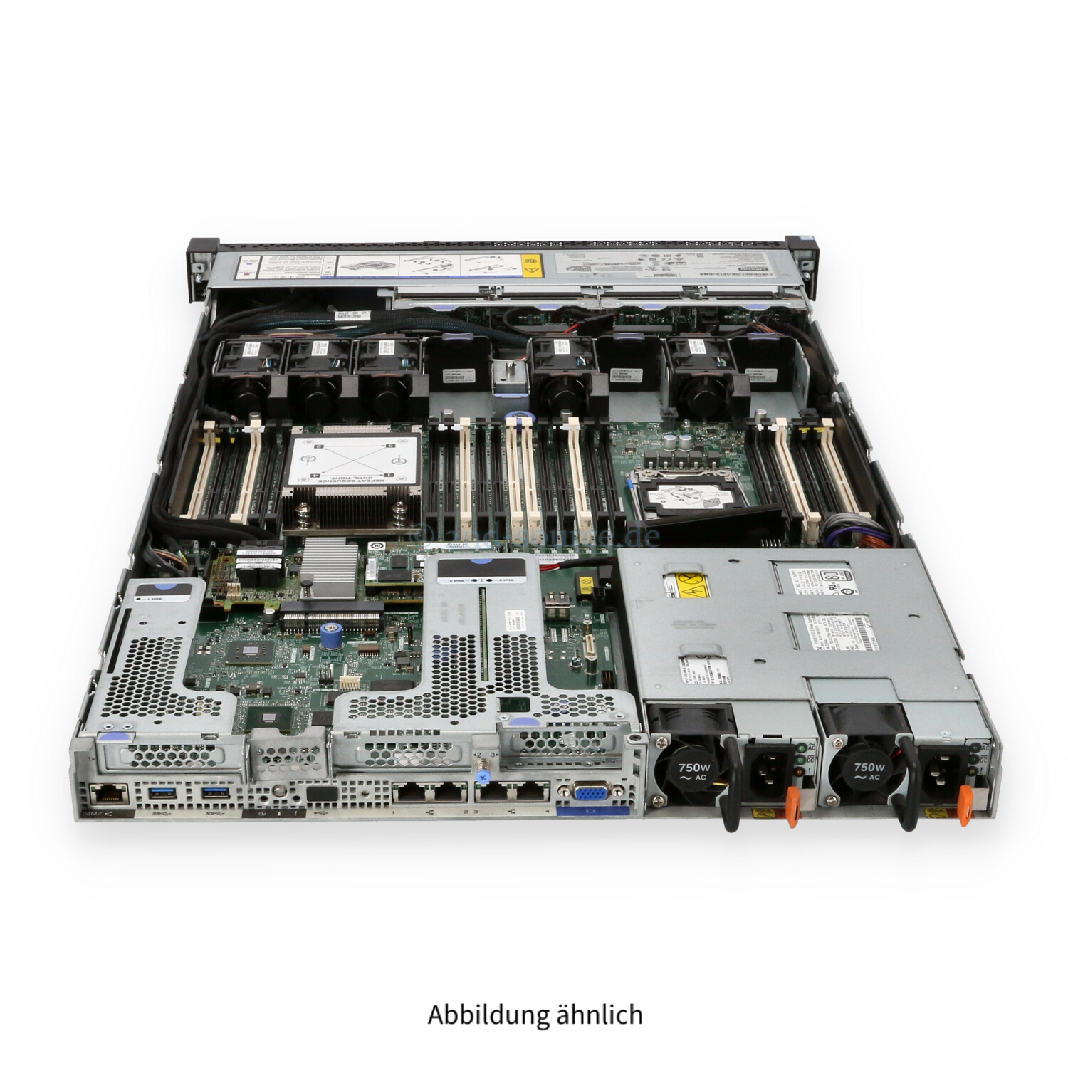 Lenovo System x3550 M5 8xSFF CTO M5210 inkl. 1x Standard Heatsink 2x 750W 8869-AC1