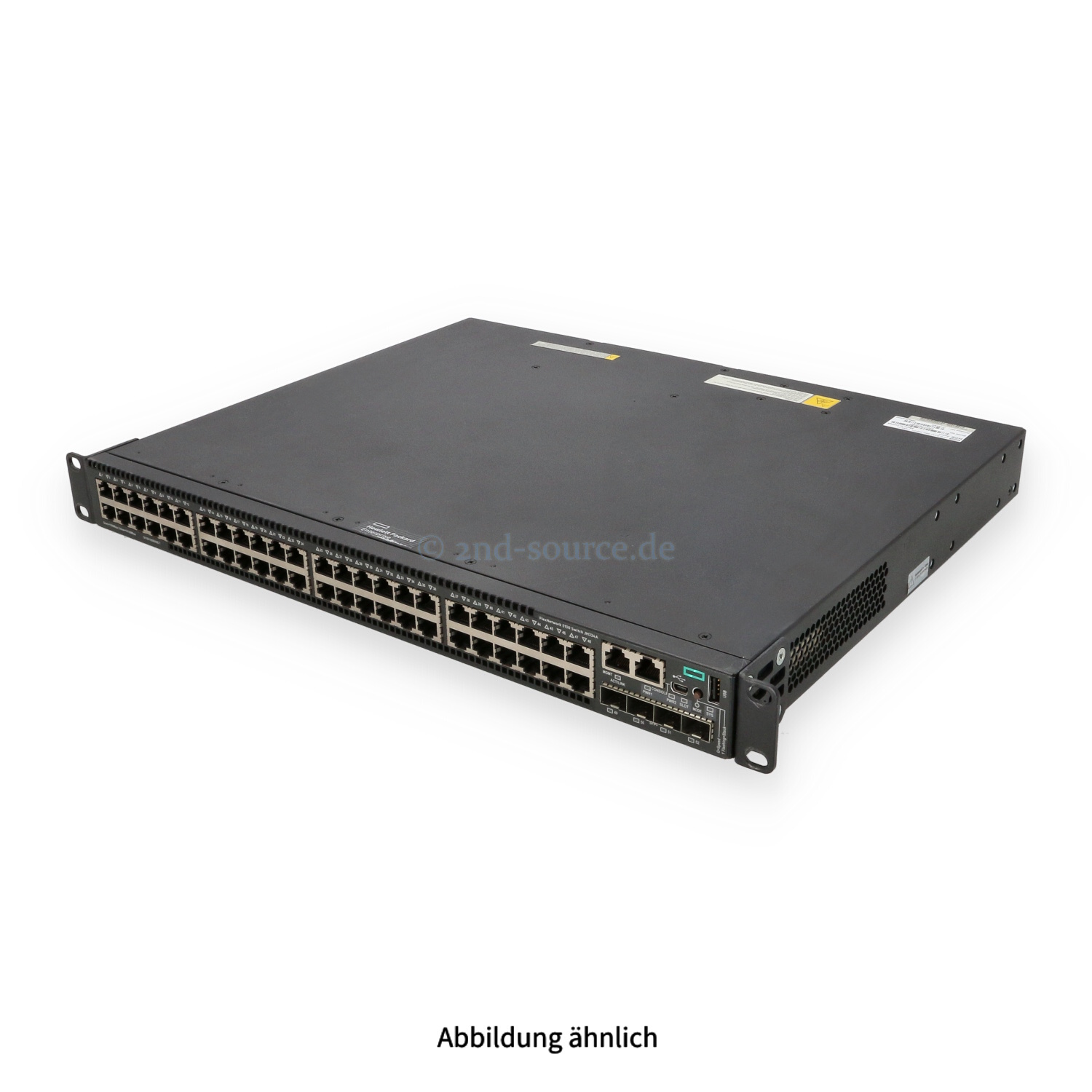 HPE FlexNetwork 5130-48G 48x 1GbE 4x SFP+ 10GbE B-t-F 1x 150W HI Switch JH324A JL595A JD362B