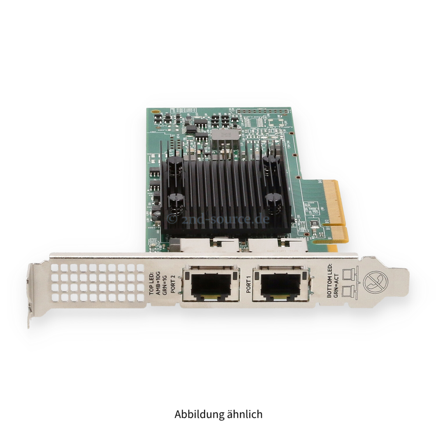 HPE 535T 2x 10GBase-T PCIe Server Ethernet Adapter High Profile 813661-B21 815669-001