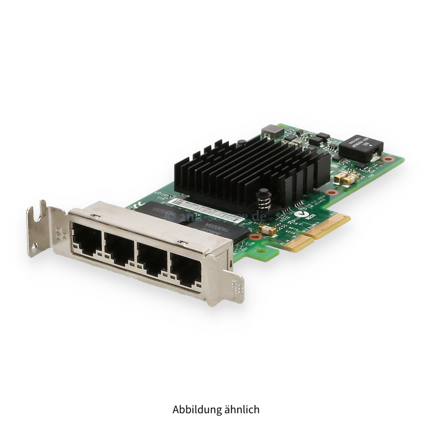 Intel I350-T4 4x RJ-45 1GbE PCIe Server Ethernet Adapter Low Profile I350T4G2P20