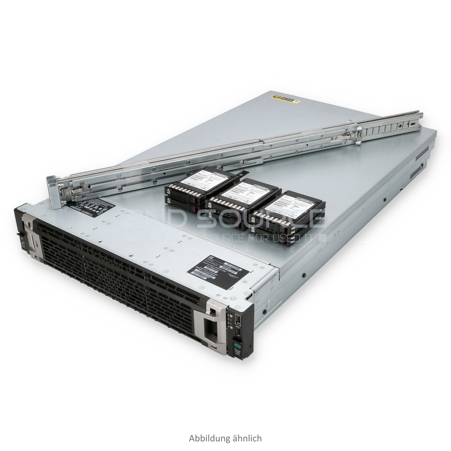 HPE DL380 G11 8xSFF 2P Platinum 8562Y+ 2.80 GHz 60MB 32C 1TB RAM 2x DP 10/25GB SFP28 6x 6.4TB NVMe 2x 2200W RPS Rackkit