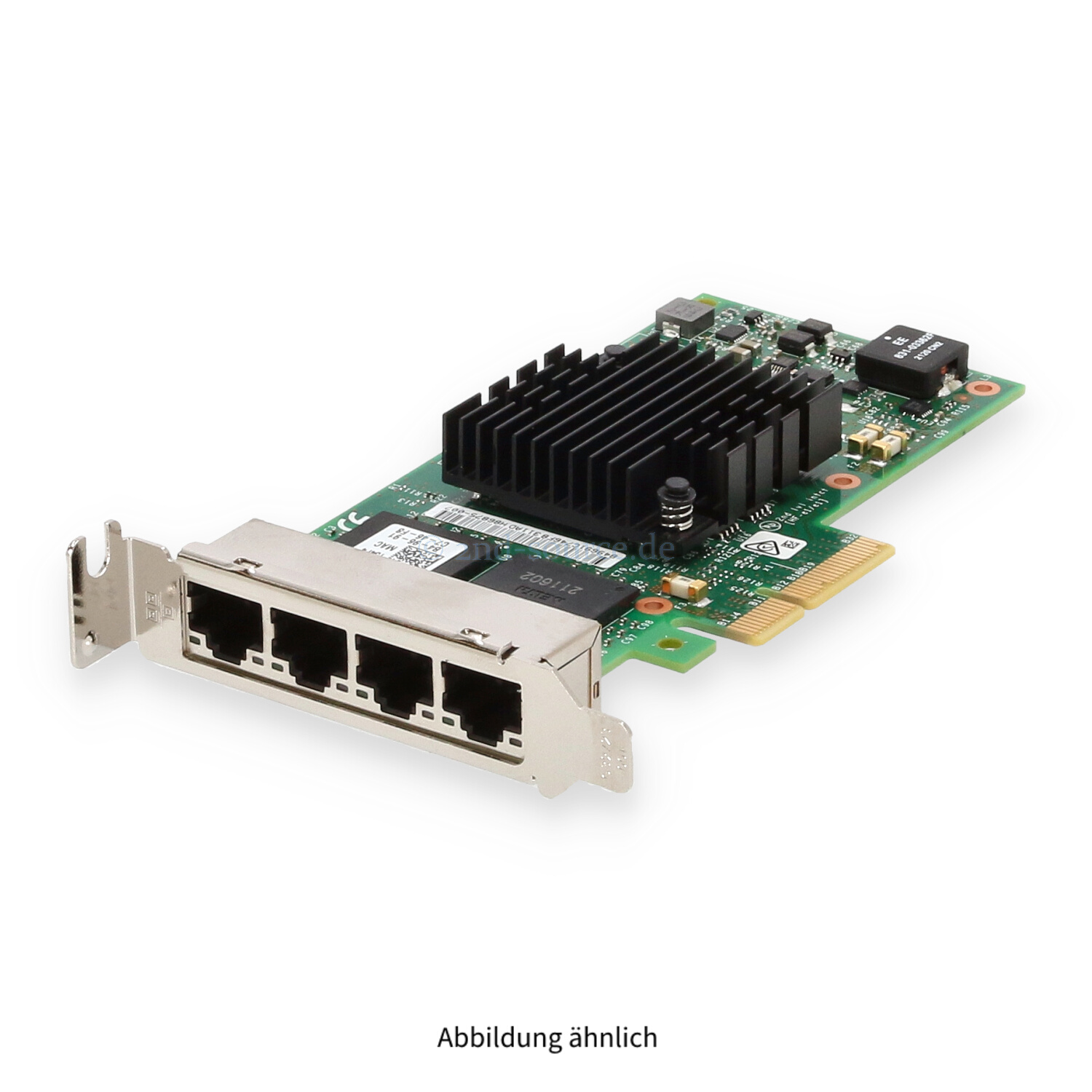 Dell Intel I350-T4 4x RJ-45 1GbE PCIe Server Ethernet Adapter Low Profile T34F4 0T34F4